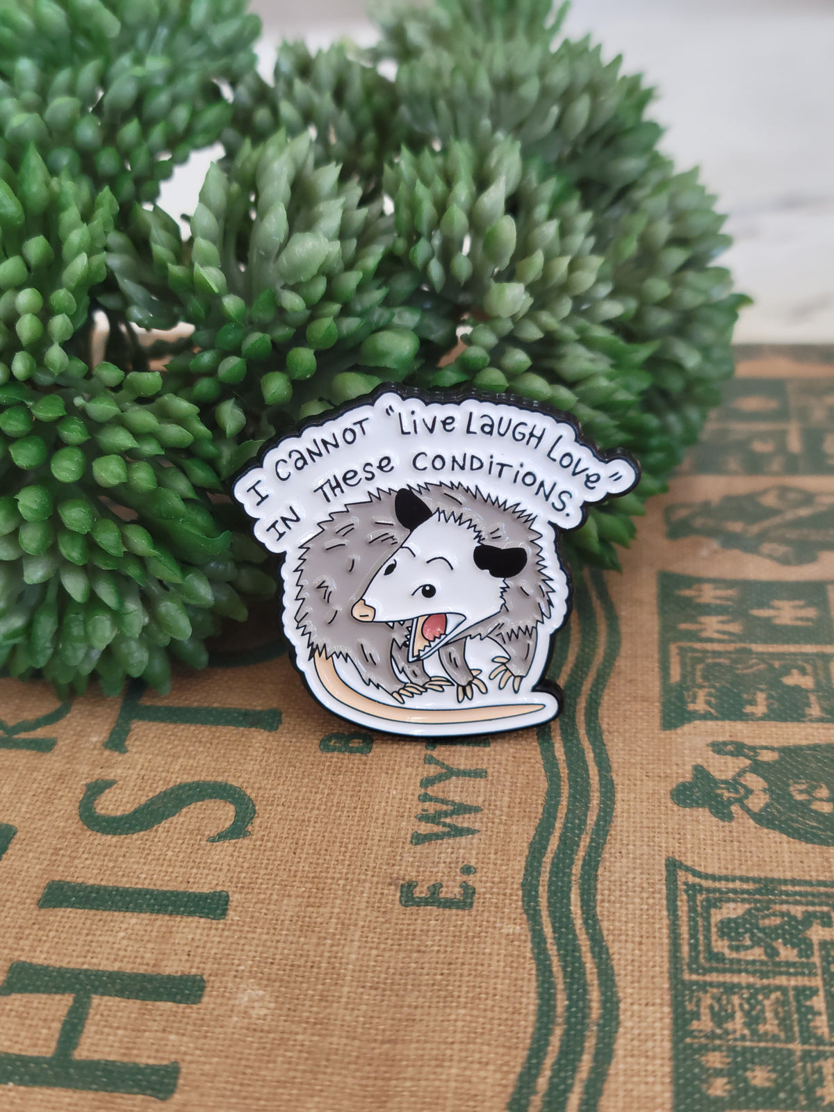 Cannot live laugh love Pin