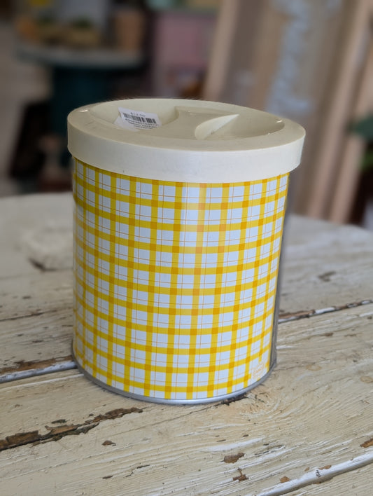 Yellow kitchen container
