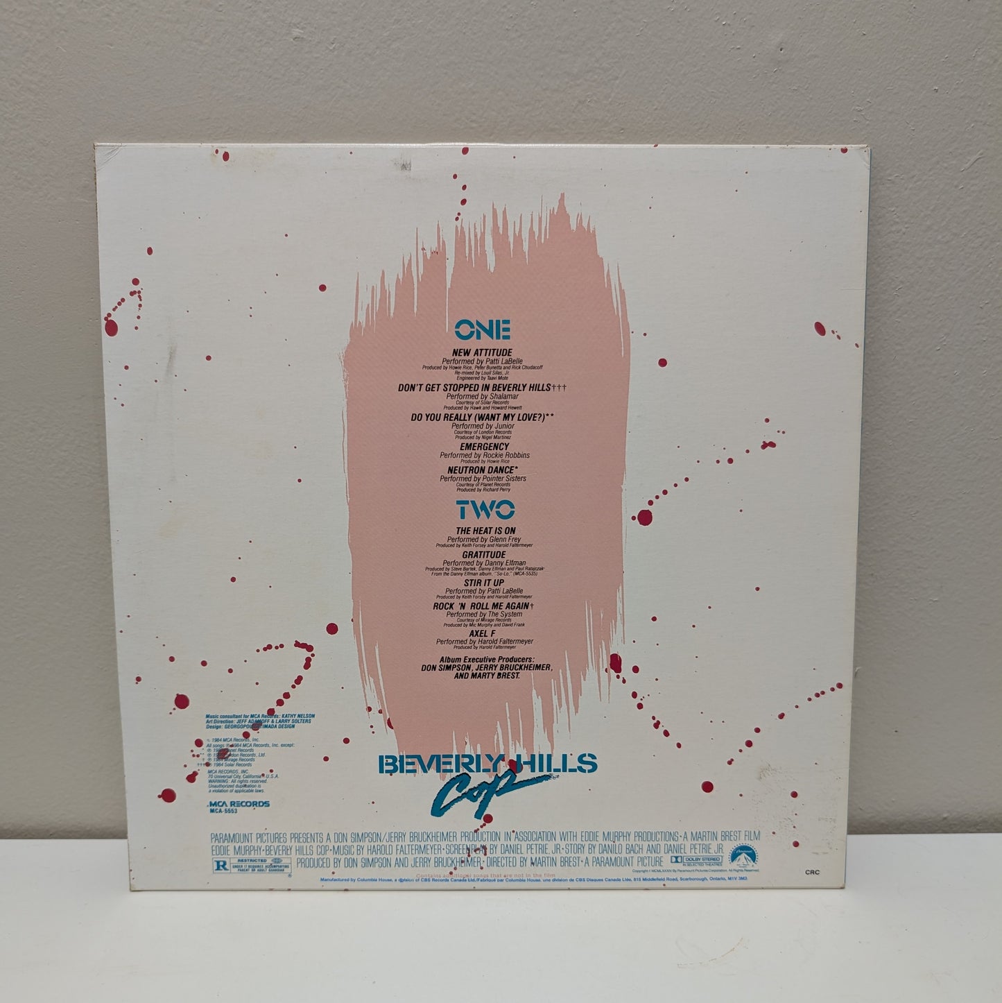 Beverly Hills Cop Soundtrack LP