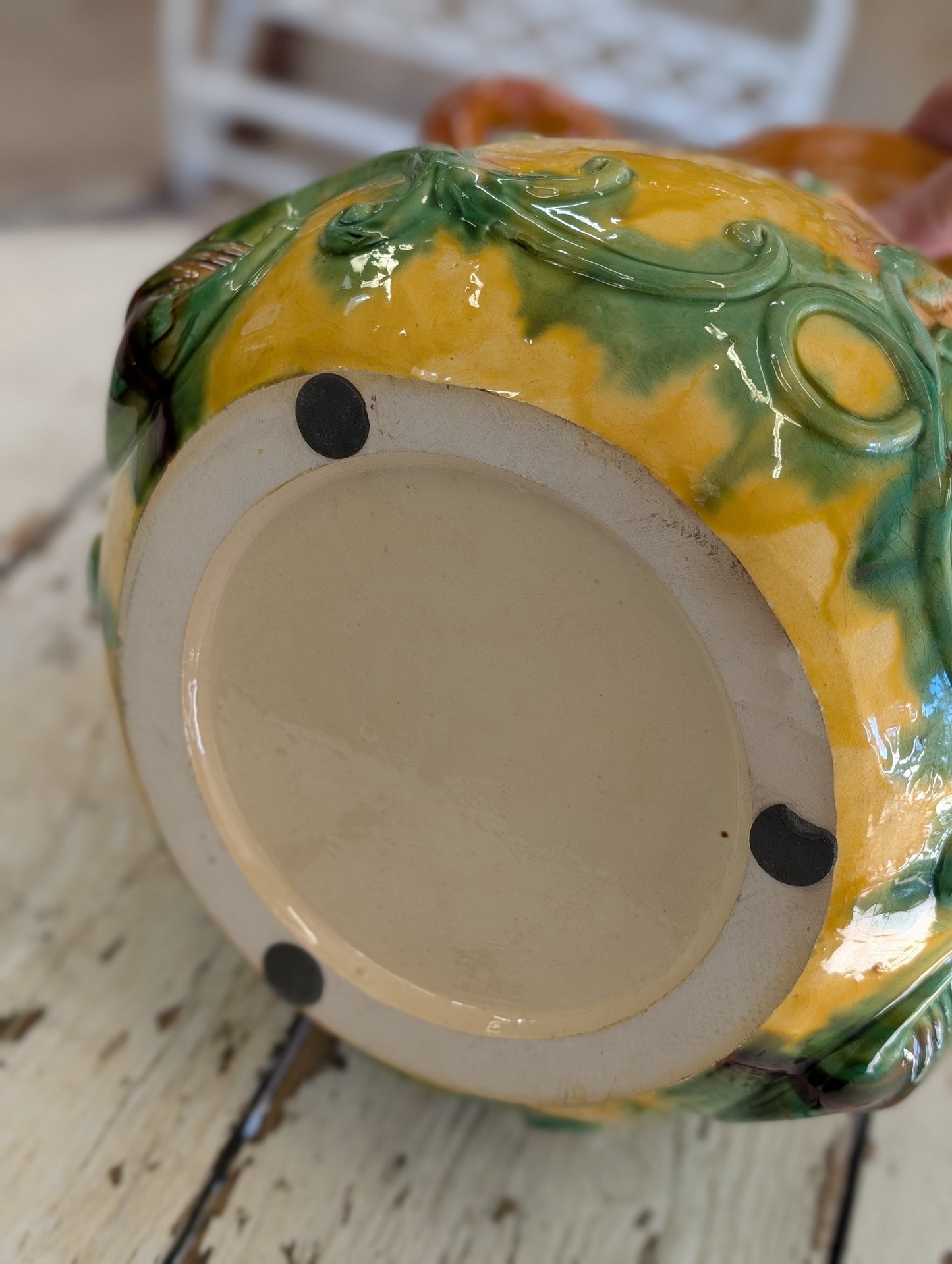Large butterfly flower vase