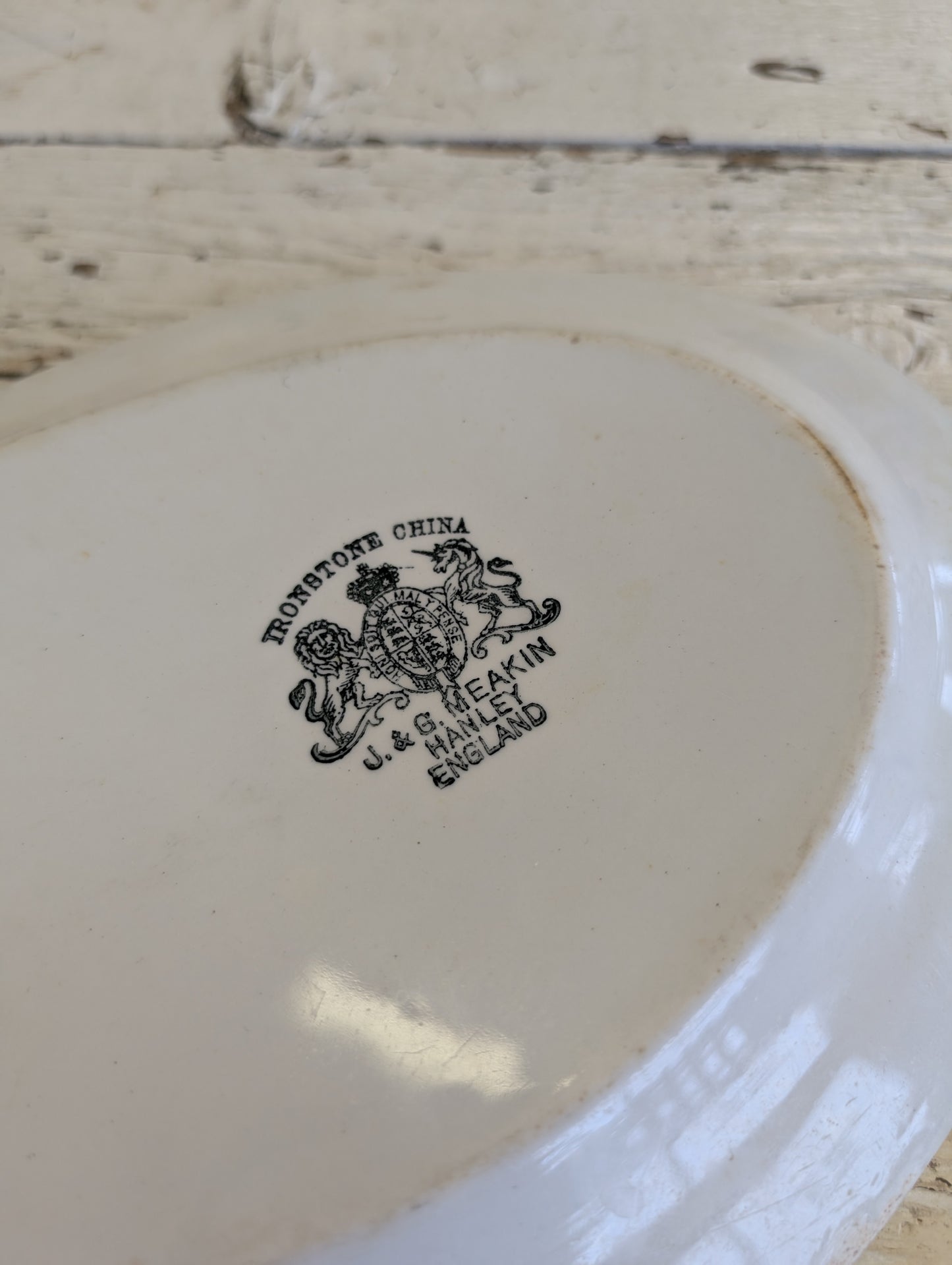 ironstone China Small Platter