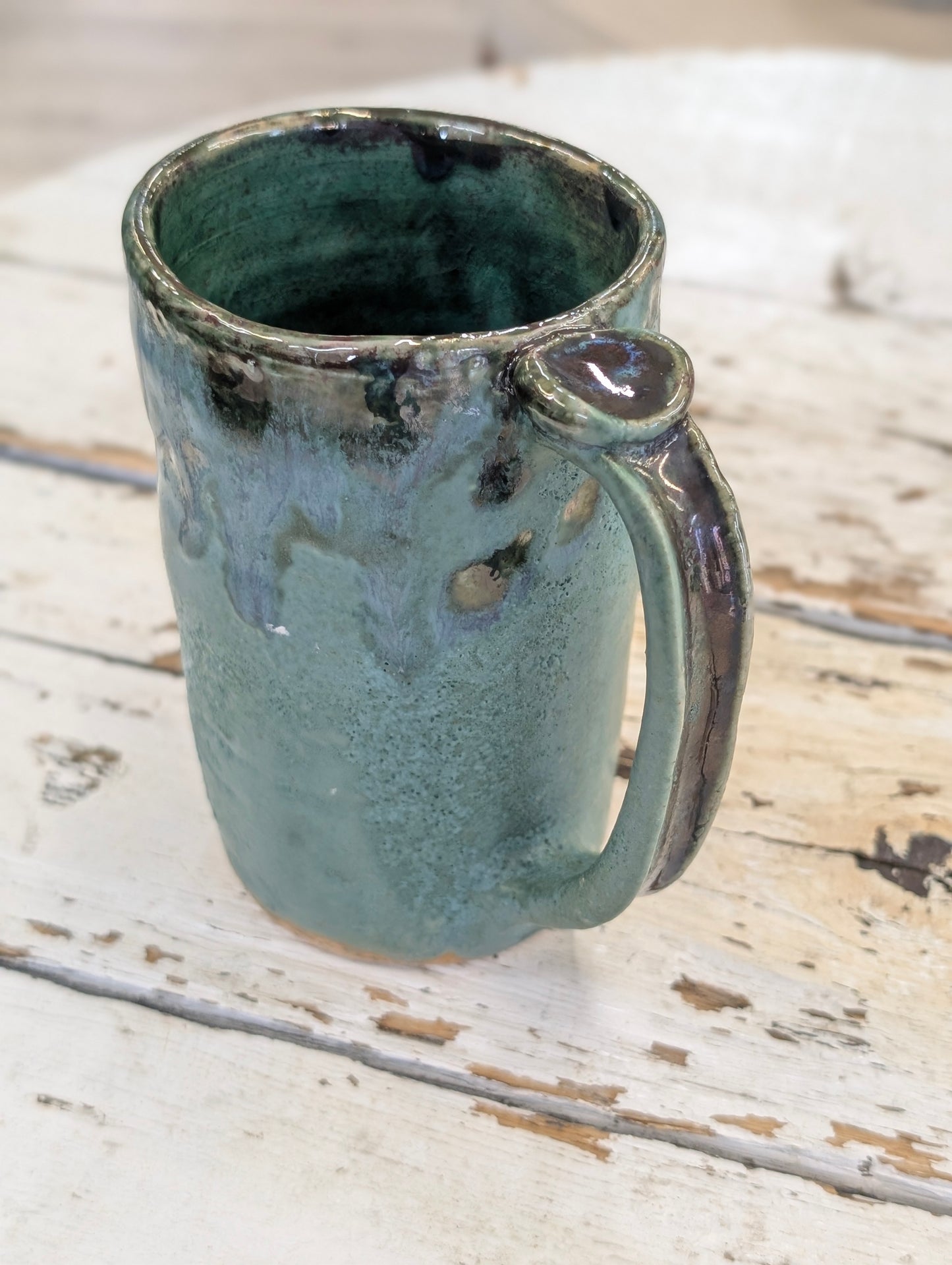 Blue mug