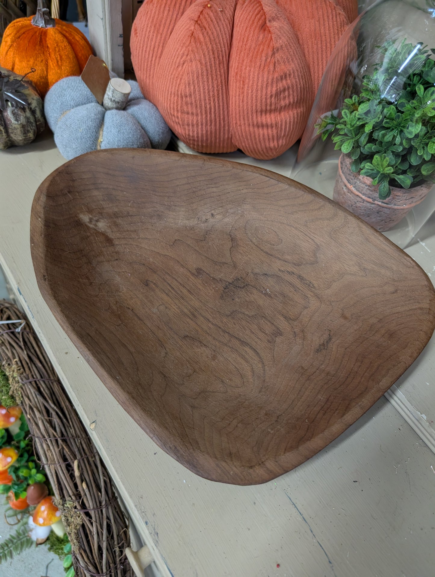 Wooden bowl