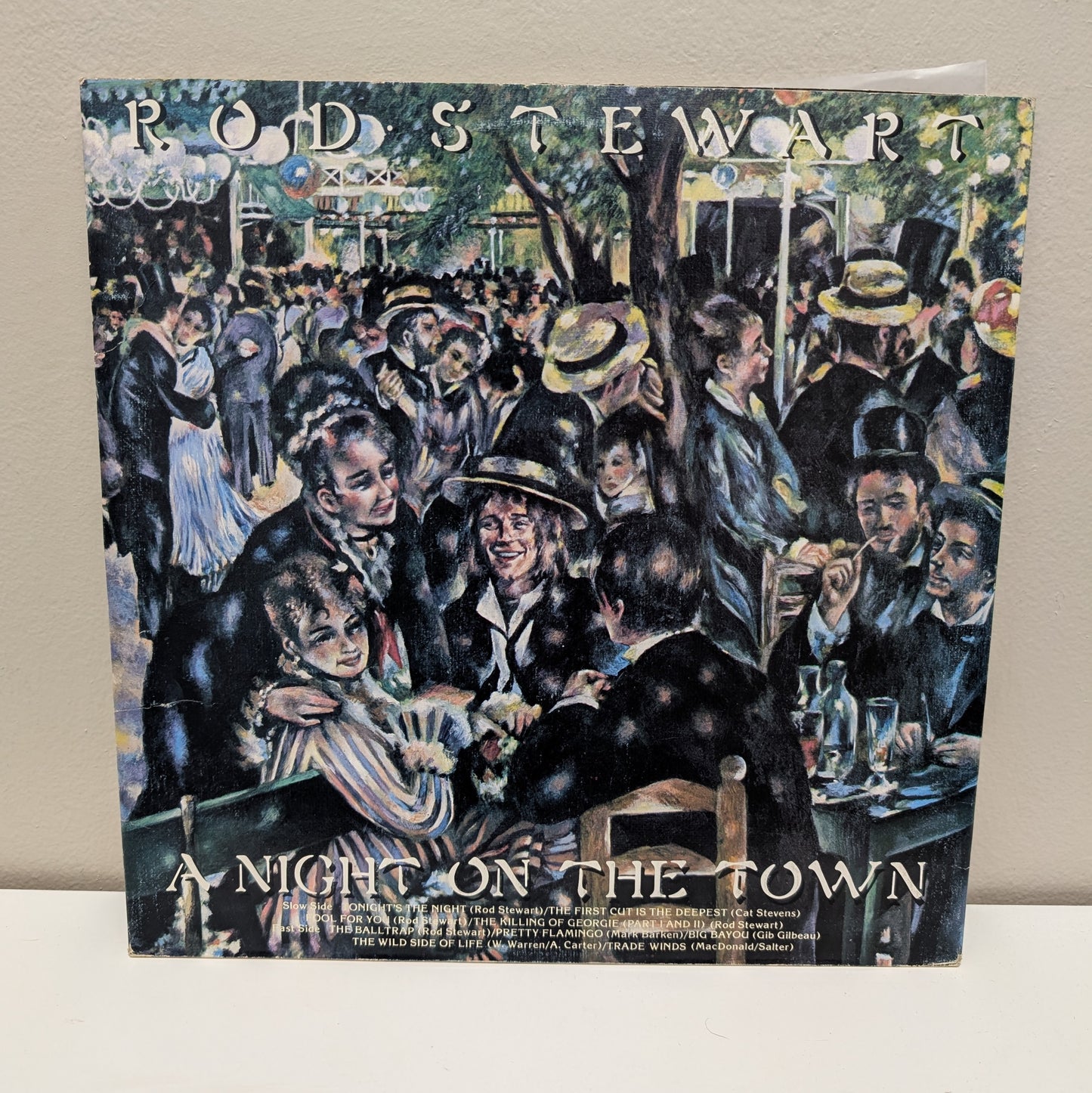 Rod Stewart A Night On The Town LP