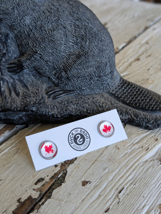 Canada Flag Studs