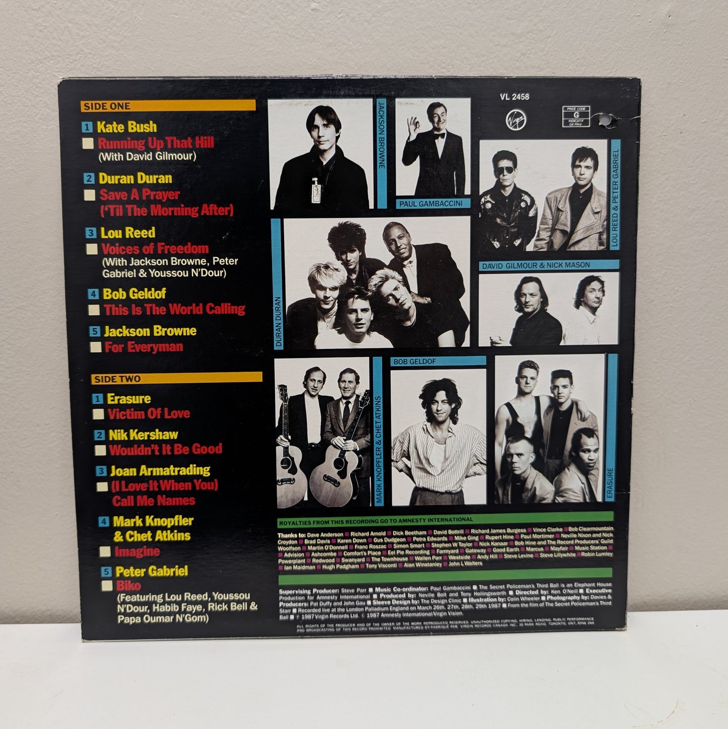 The Secret Policeman's Third Ball - The Music LP