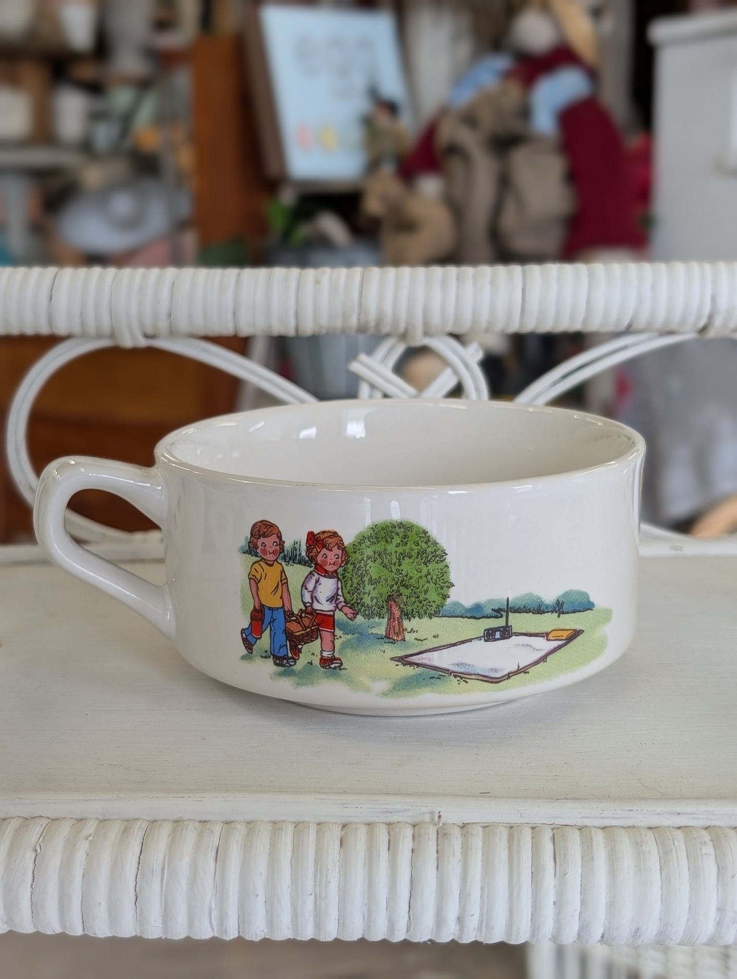 Campbell's soup bowl - picnic