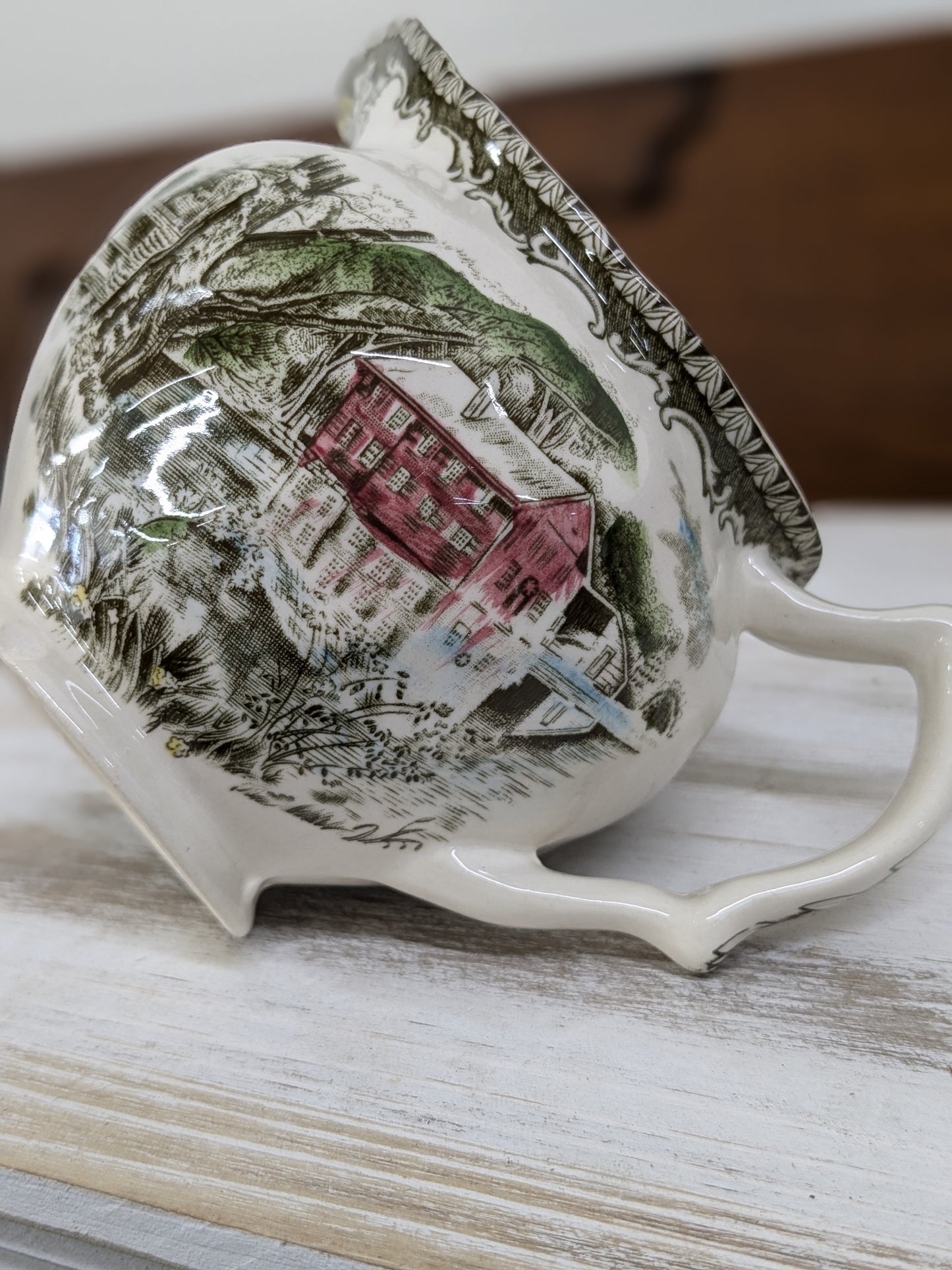 Johnson Bros sugar dish Friendly Village