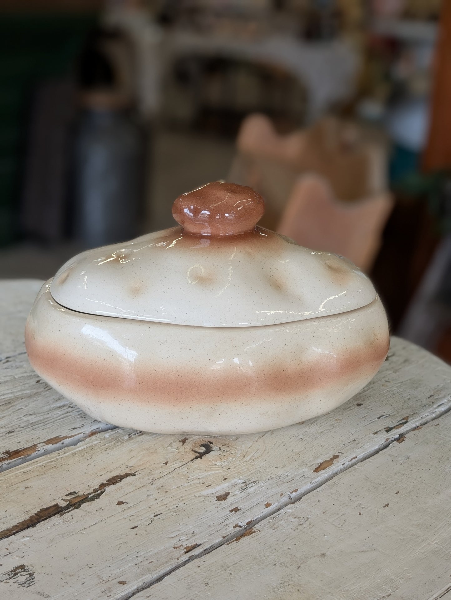 Ceramic potato dish