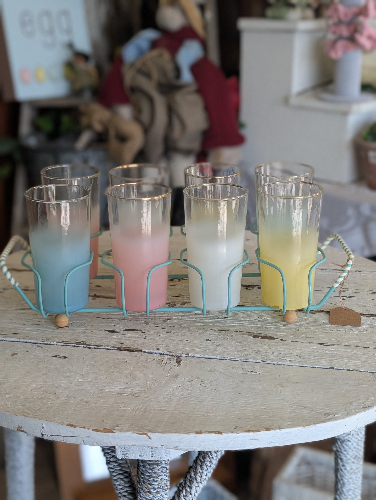 Set of Mid Mod glasse