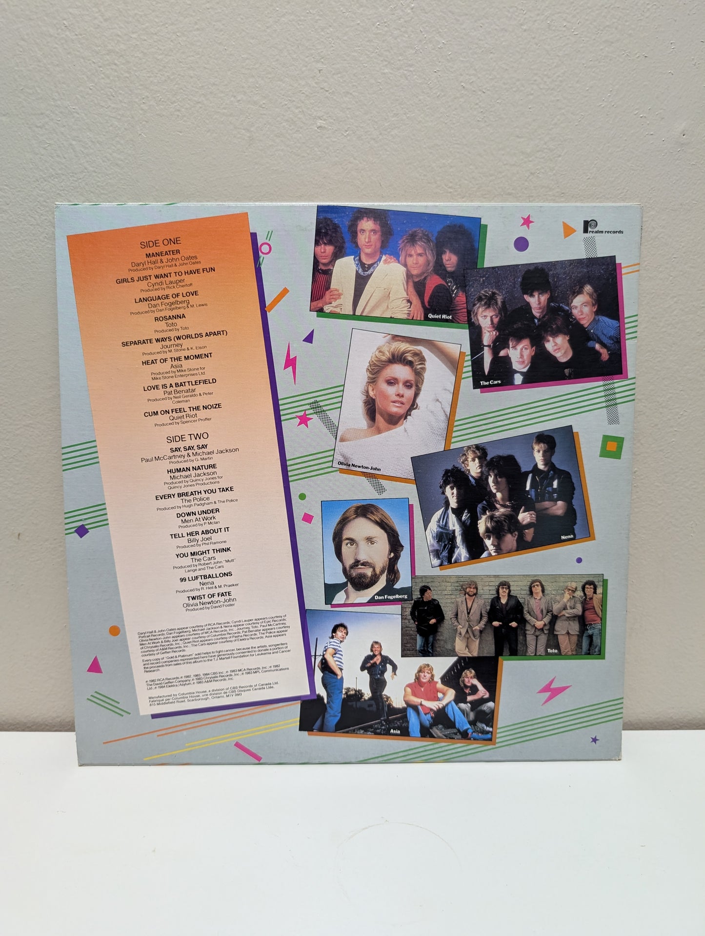 Gold & Platinum 1984 Compilation LP