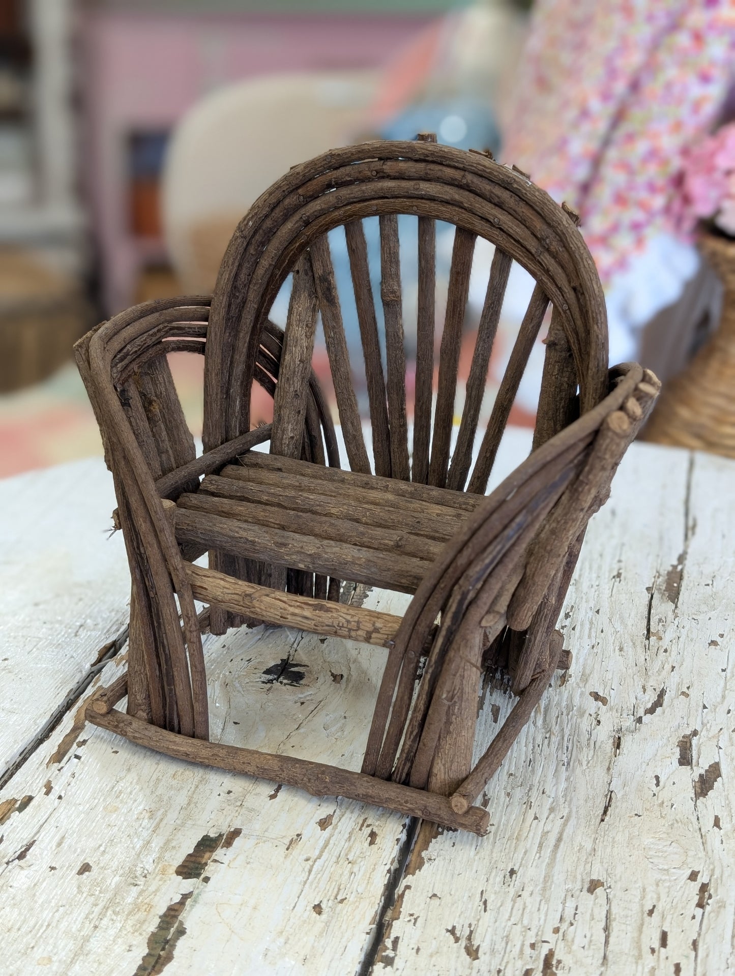 Doll whicker chair