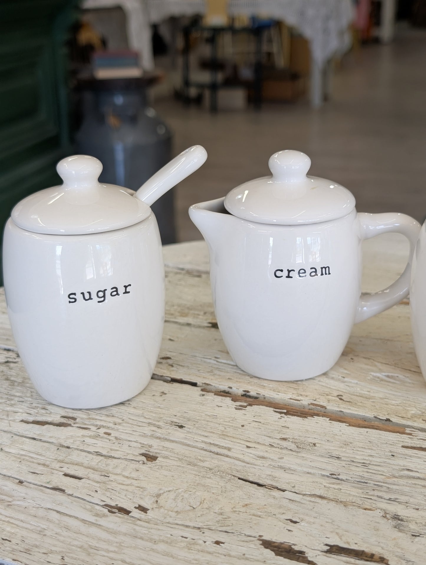 Pottery Barn Coffee Set