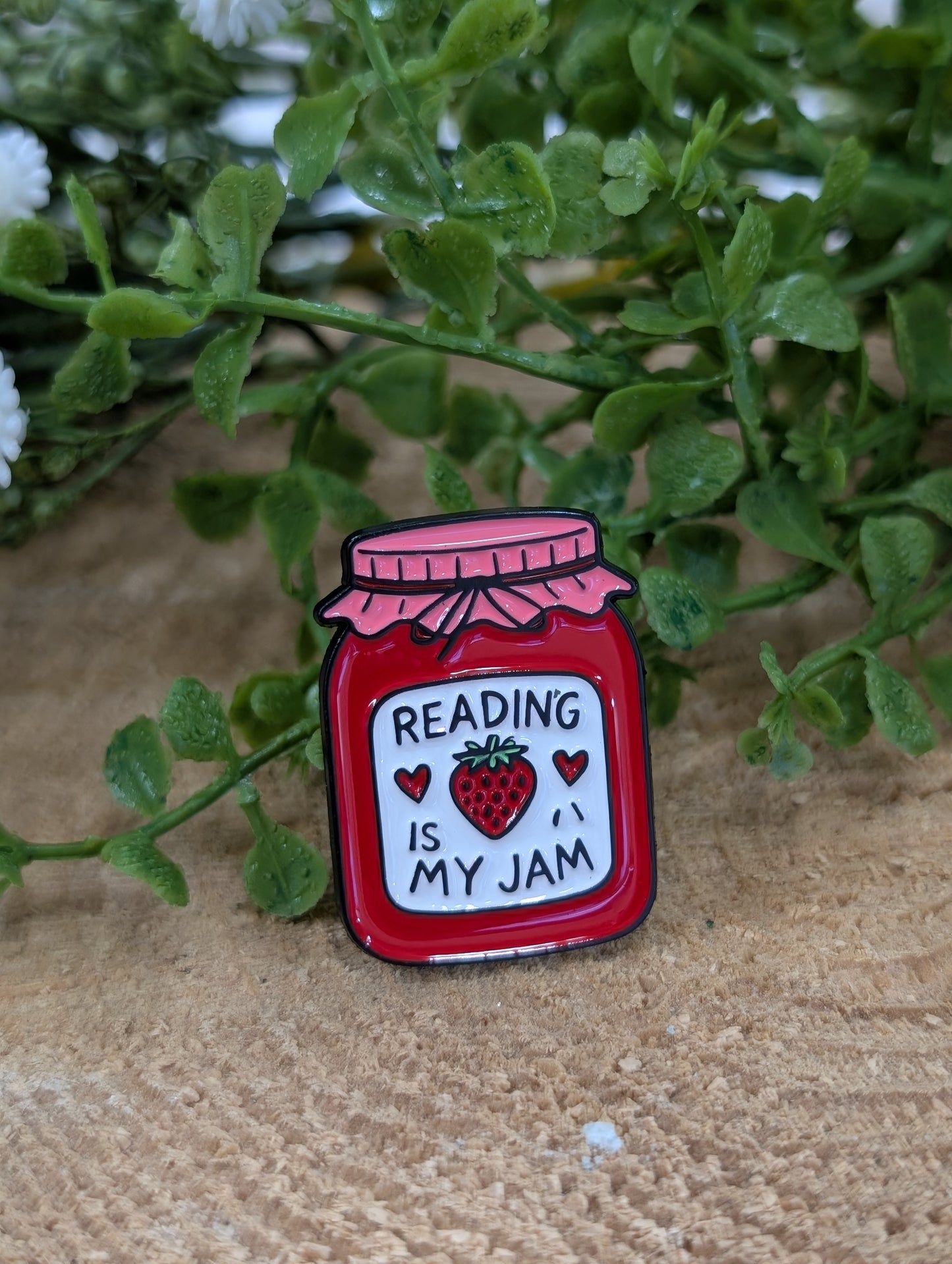 Reading is my Jam Pin
