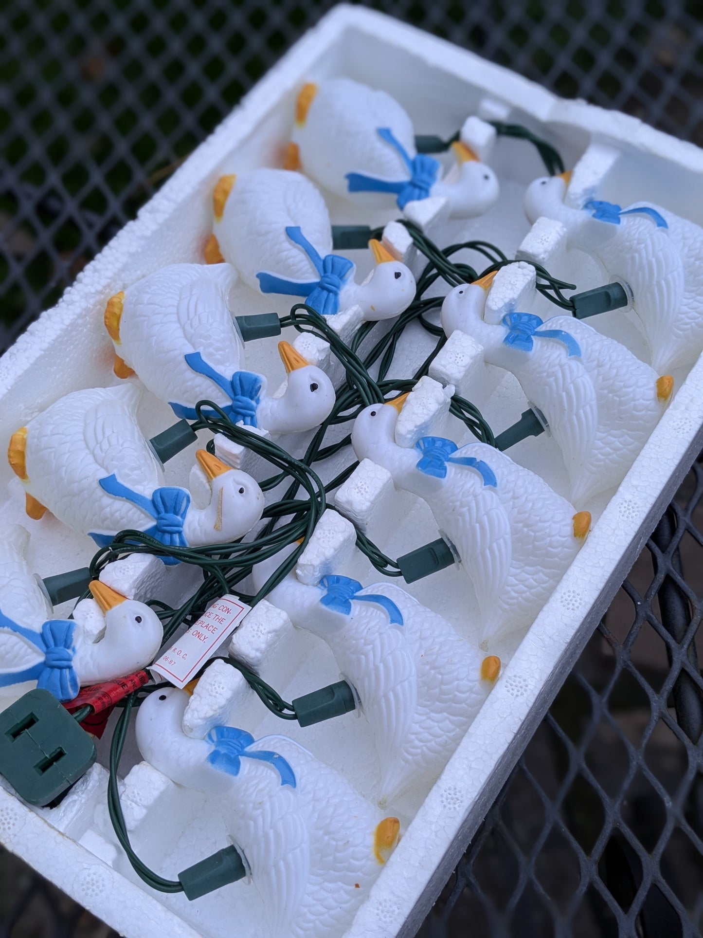 Christmas Goose Lights