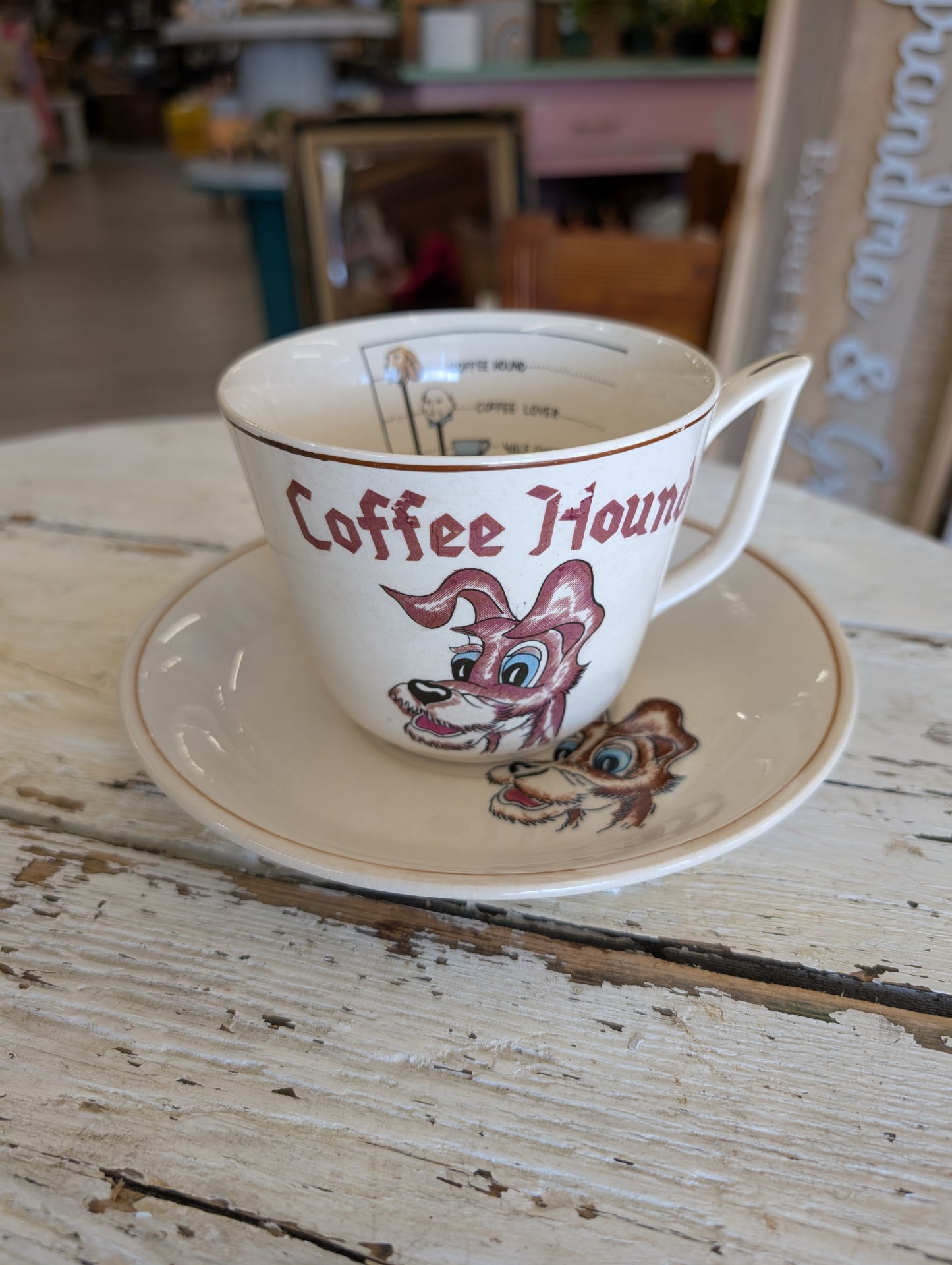 Coffee Hound coffee cup