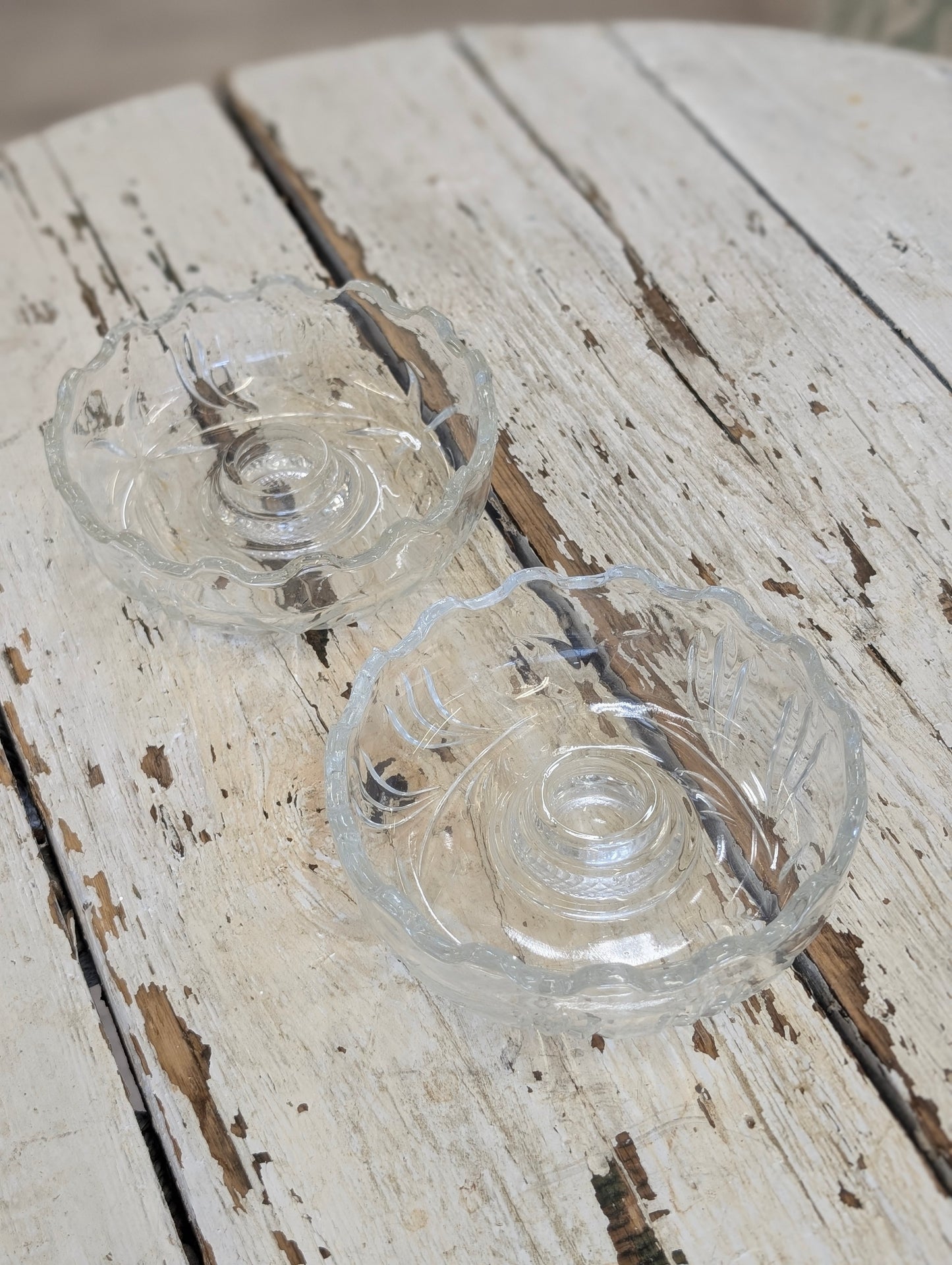 Set of nesting candle stick holders