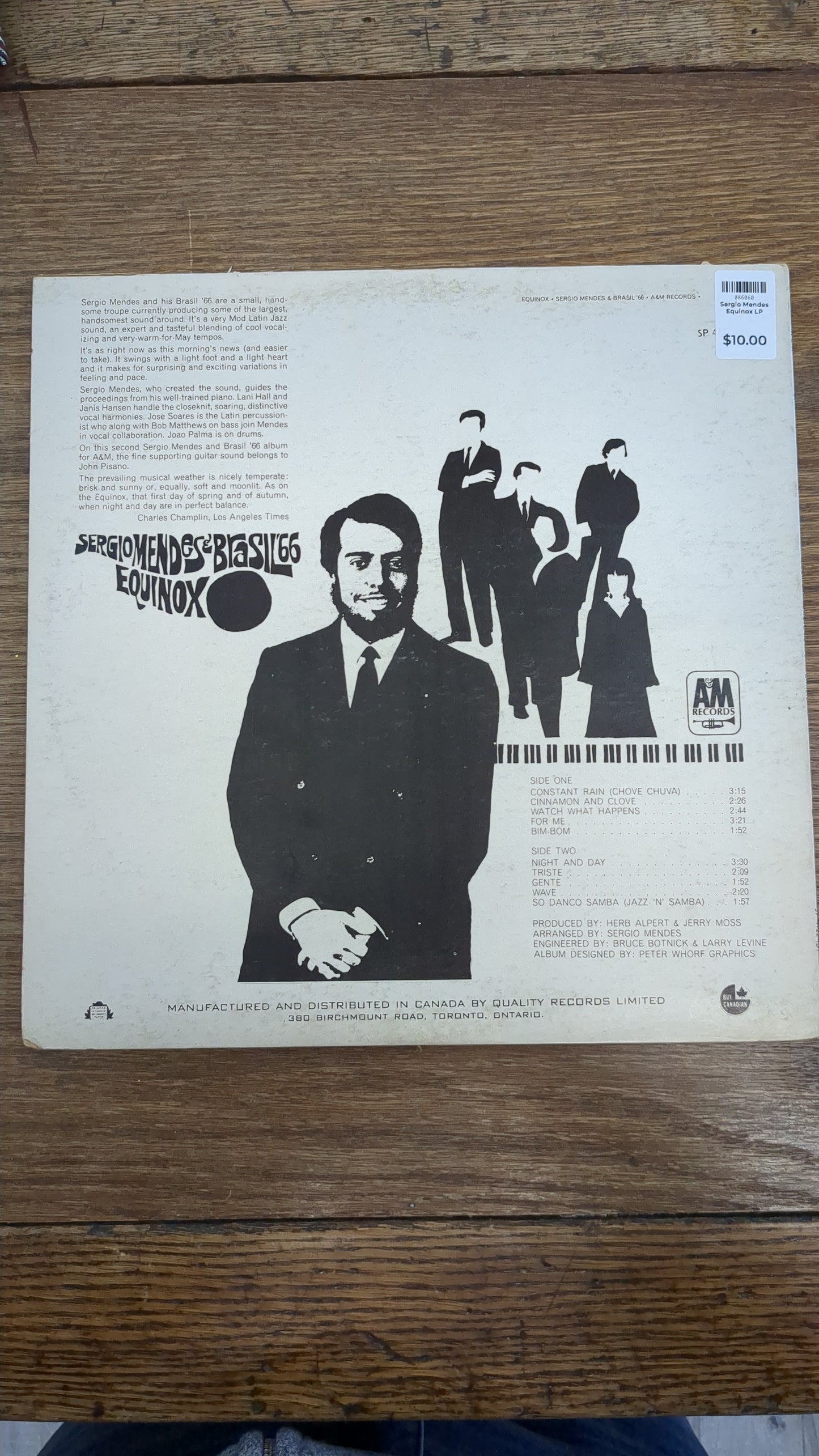 Sergio Mendes Equinox LP