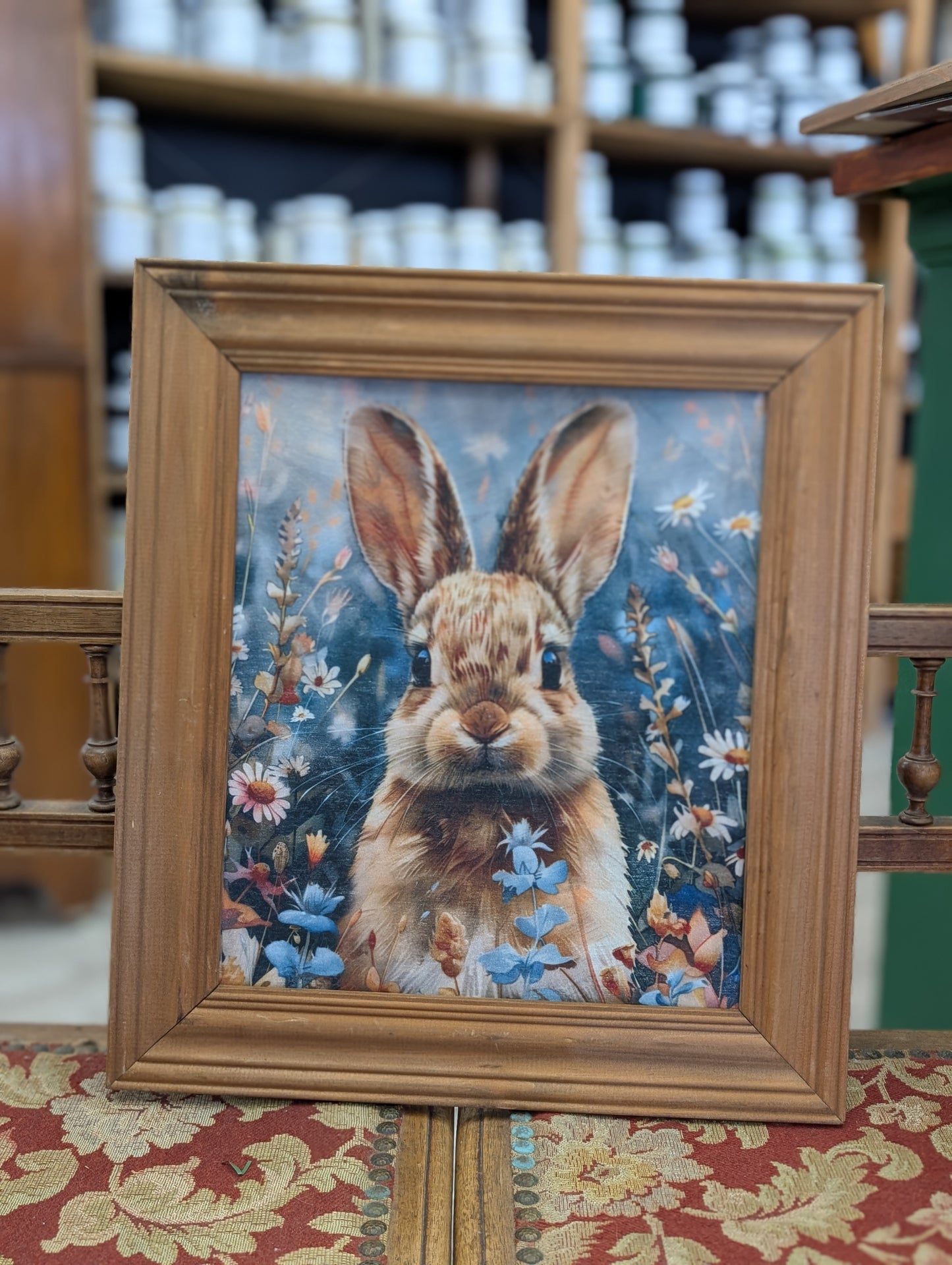 Vertical Framed Bunny