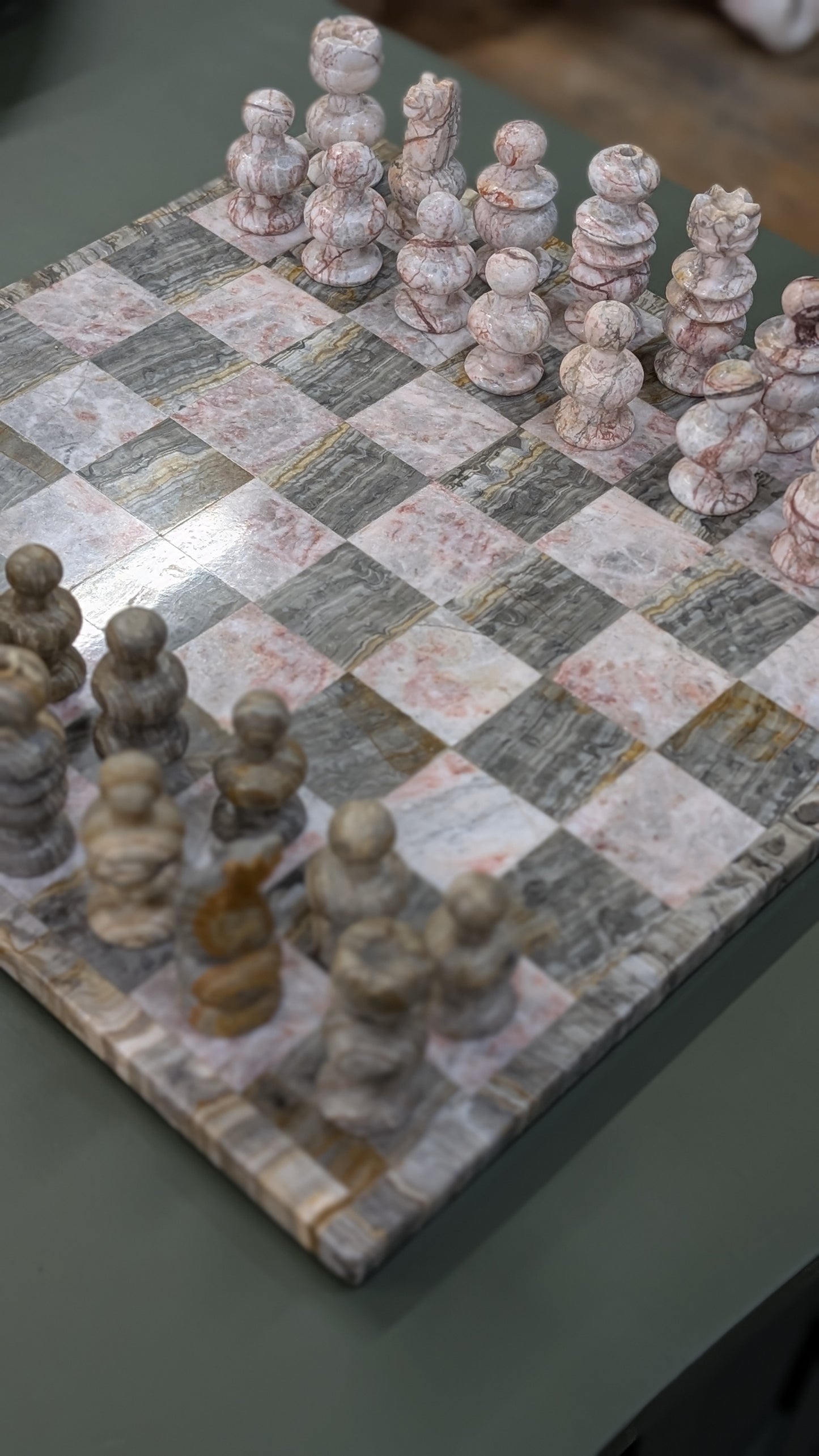 Marble chess set