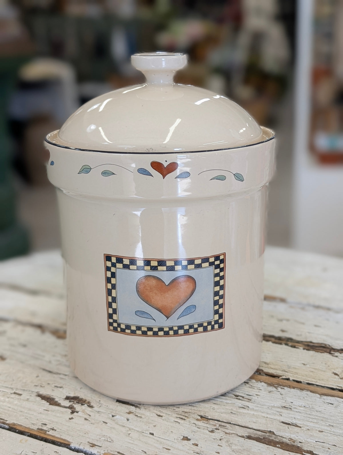 Susan Winget Harvest Apple Canister
