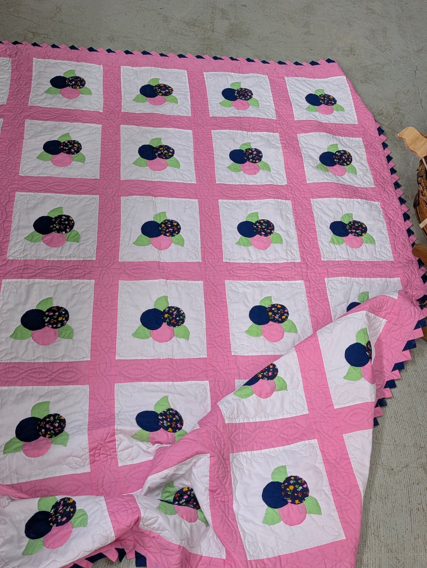 Pink quilt