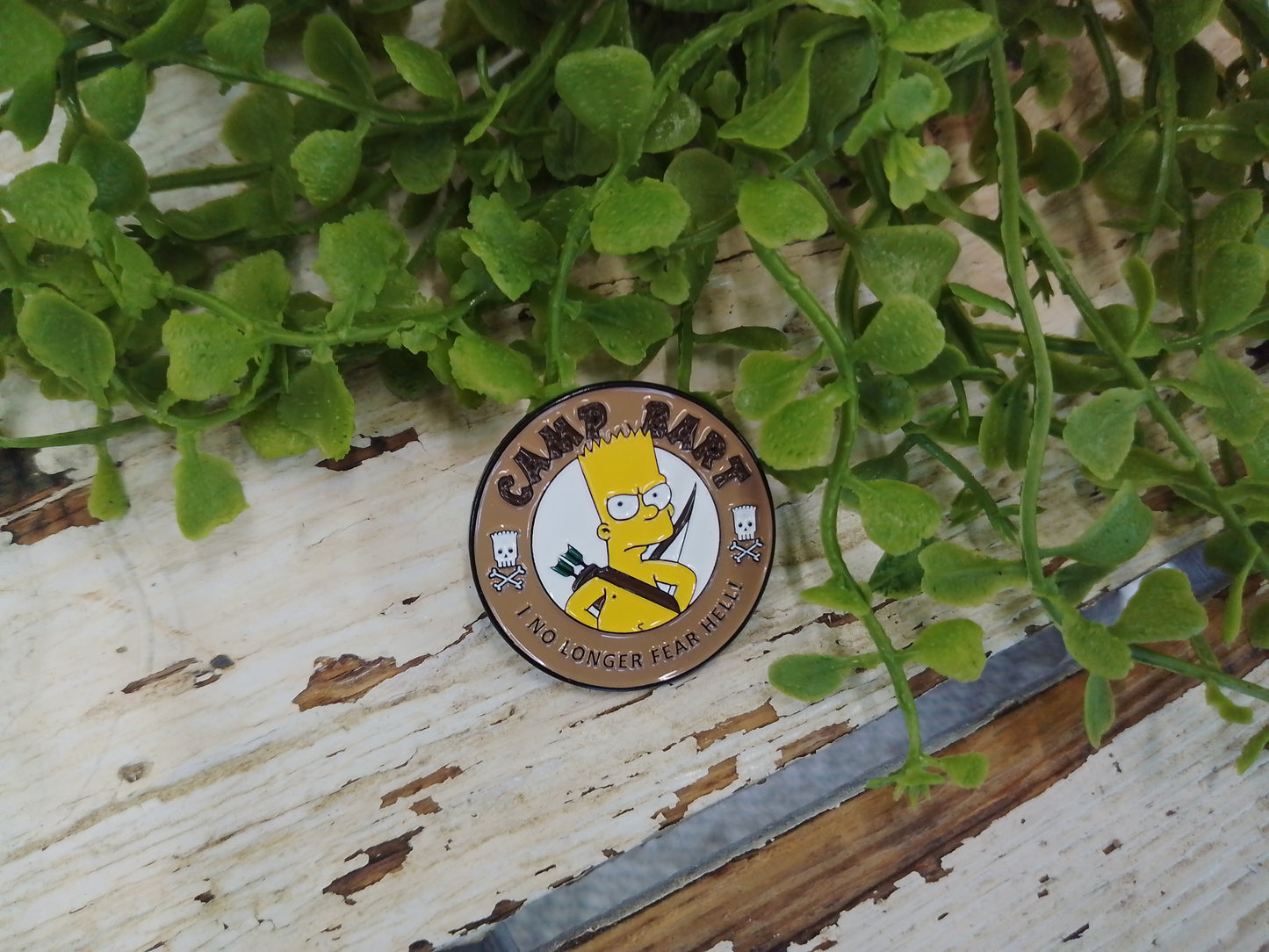 Camp Bart Pin