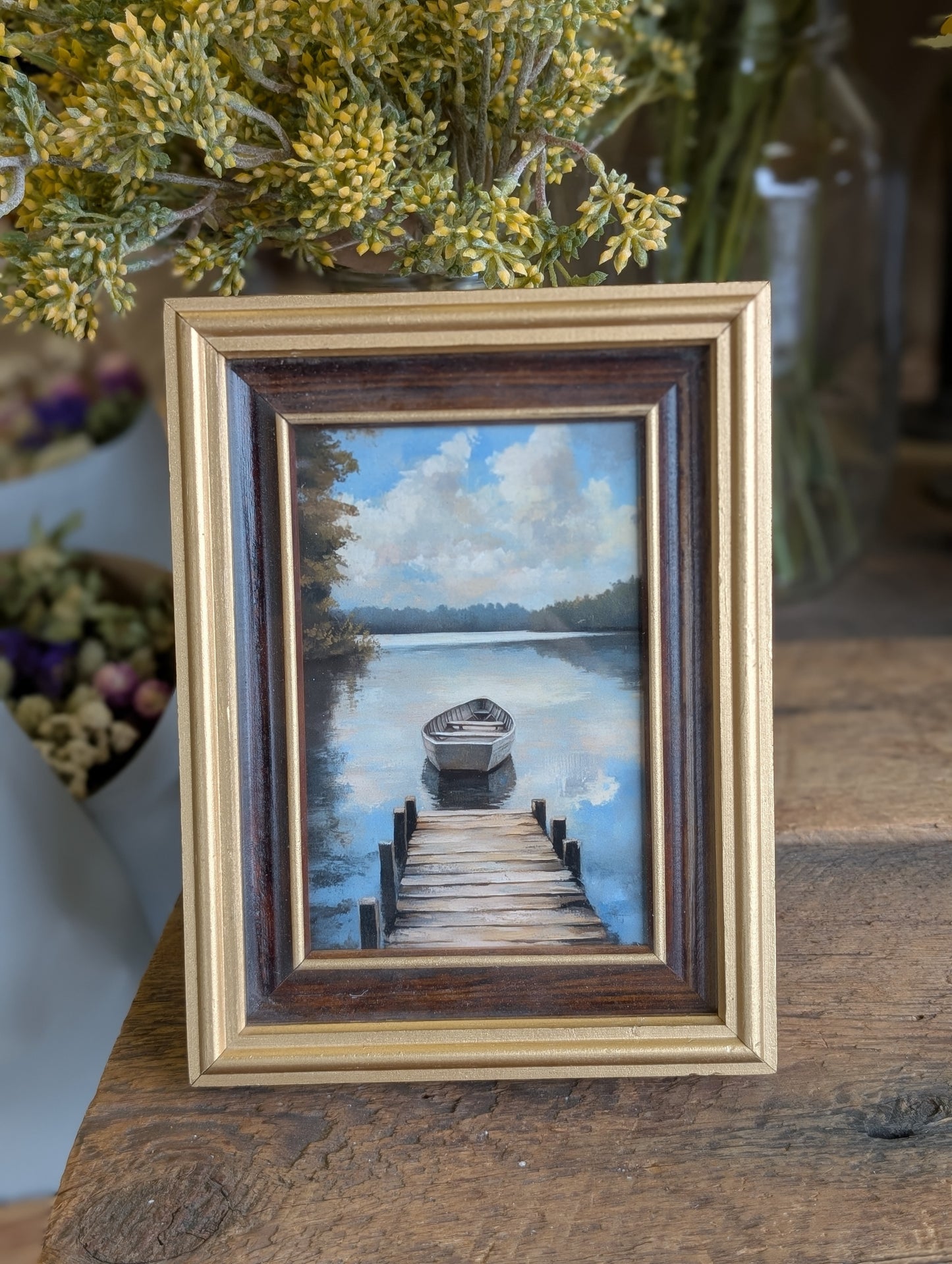 Lake view print