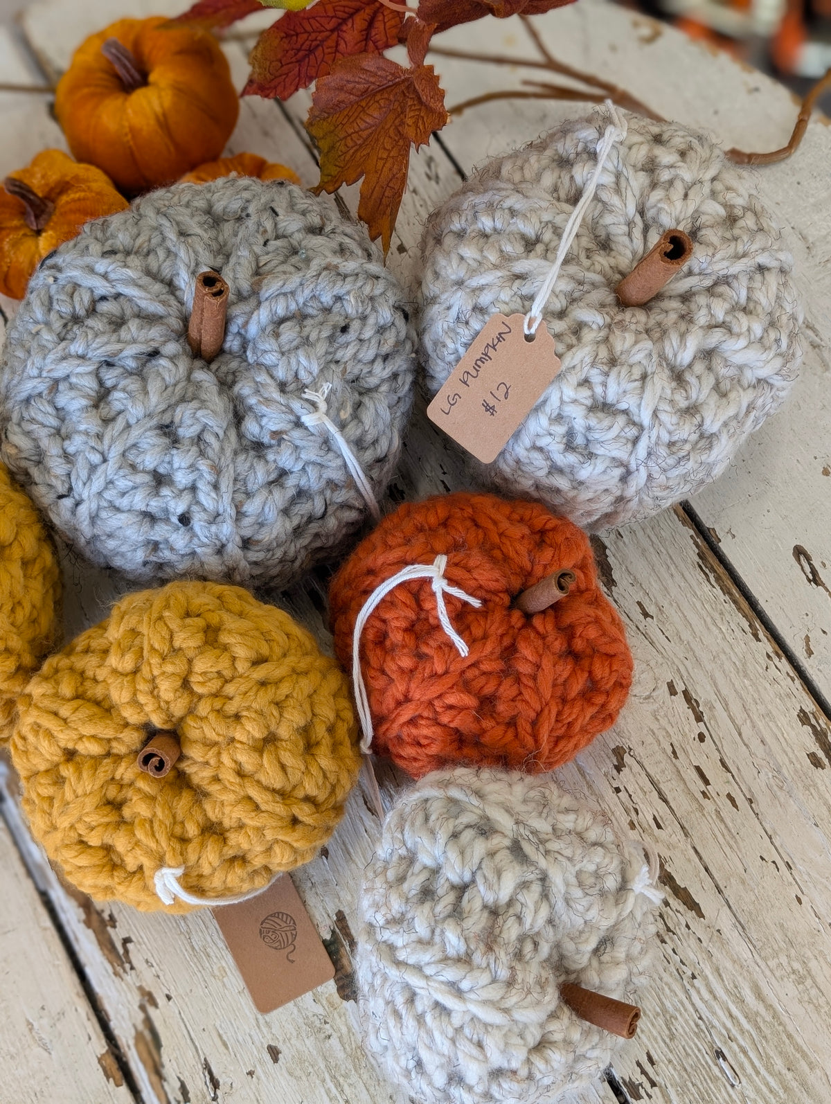 Crochet pumpkin