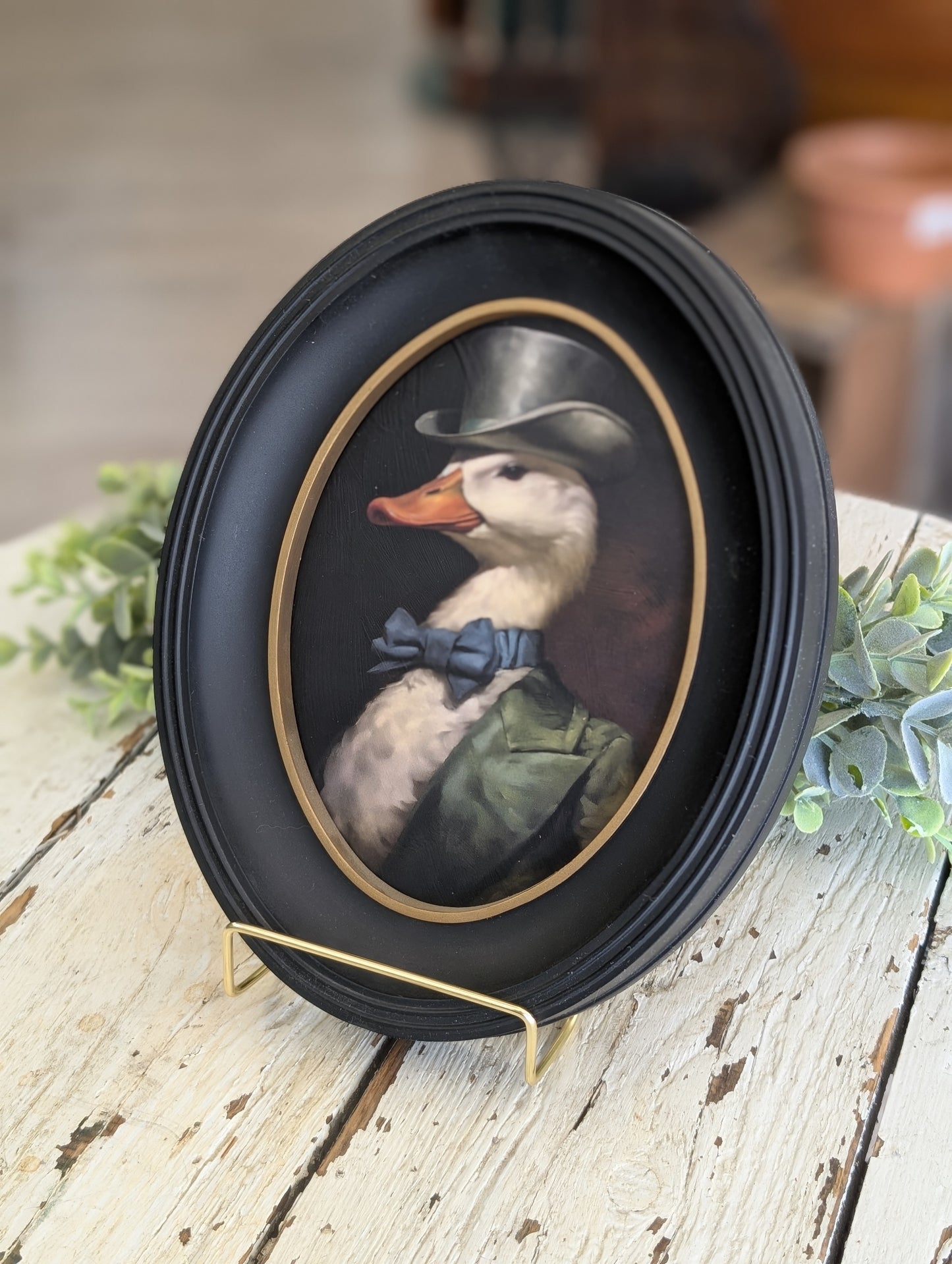 Set of Dapper Duck framed prints