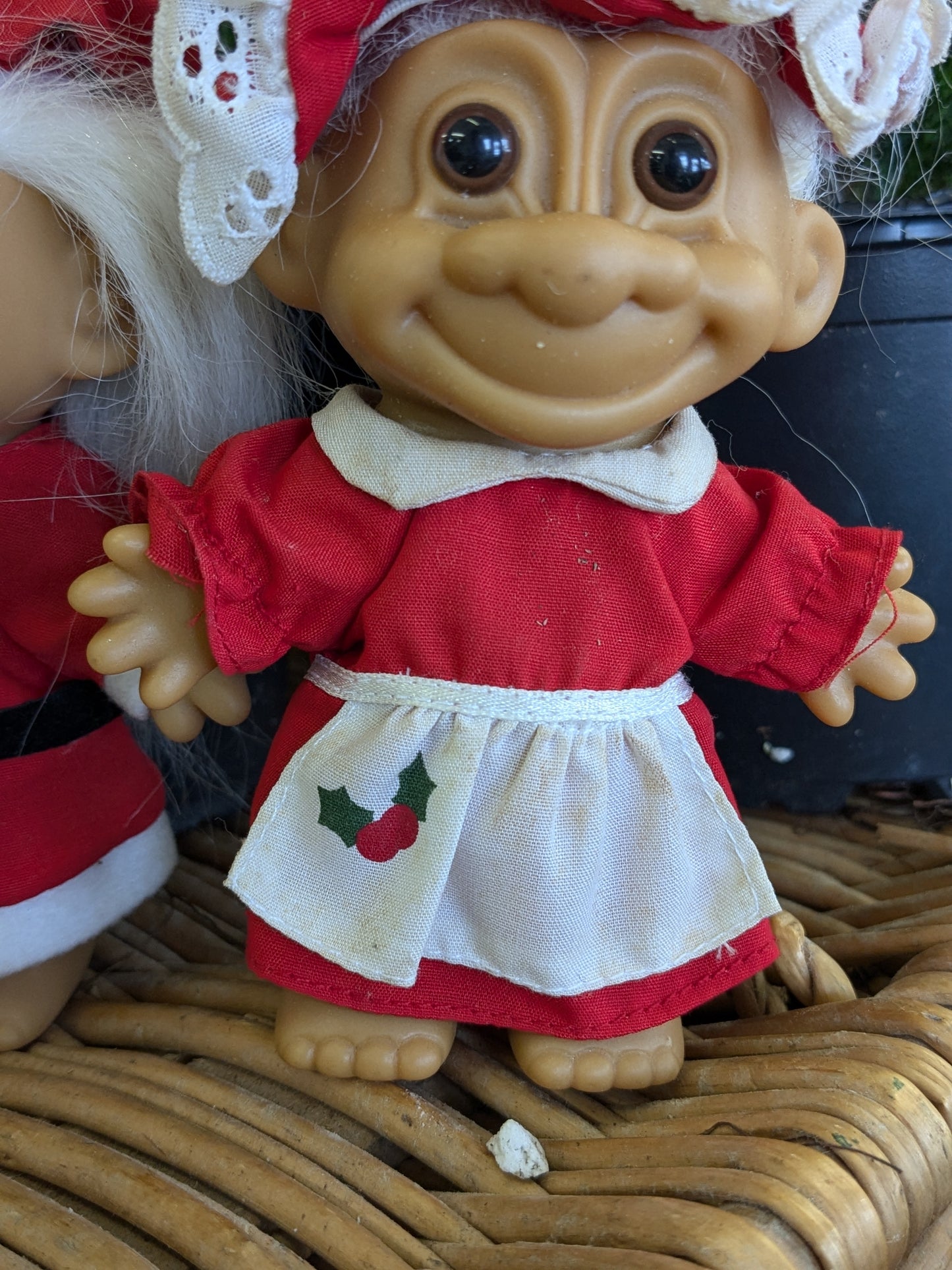 Santa Claus and Mrs Claus trolls