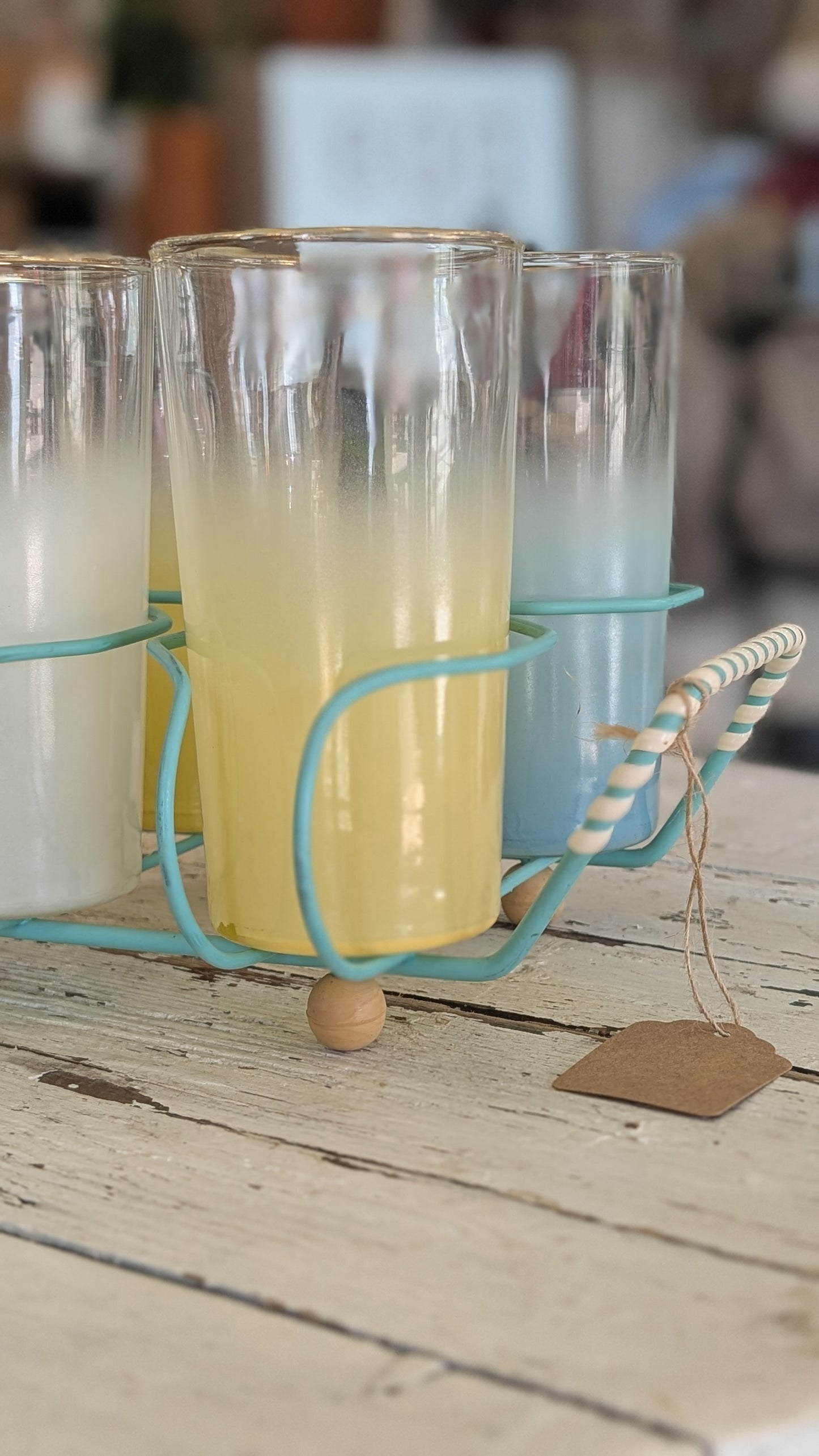 Set of Mid Mod glasse