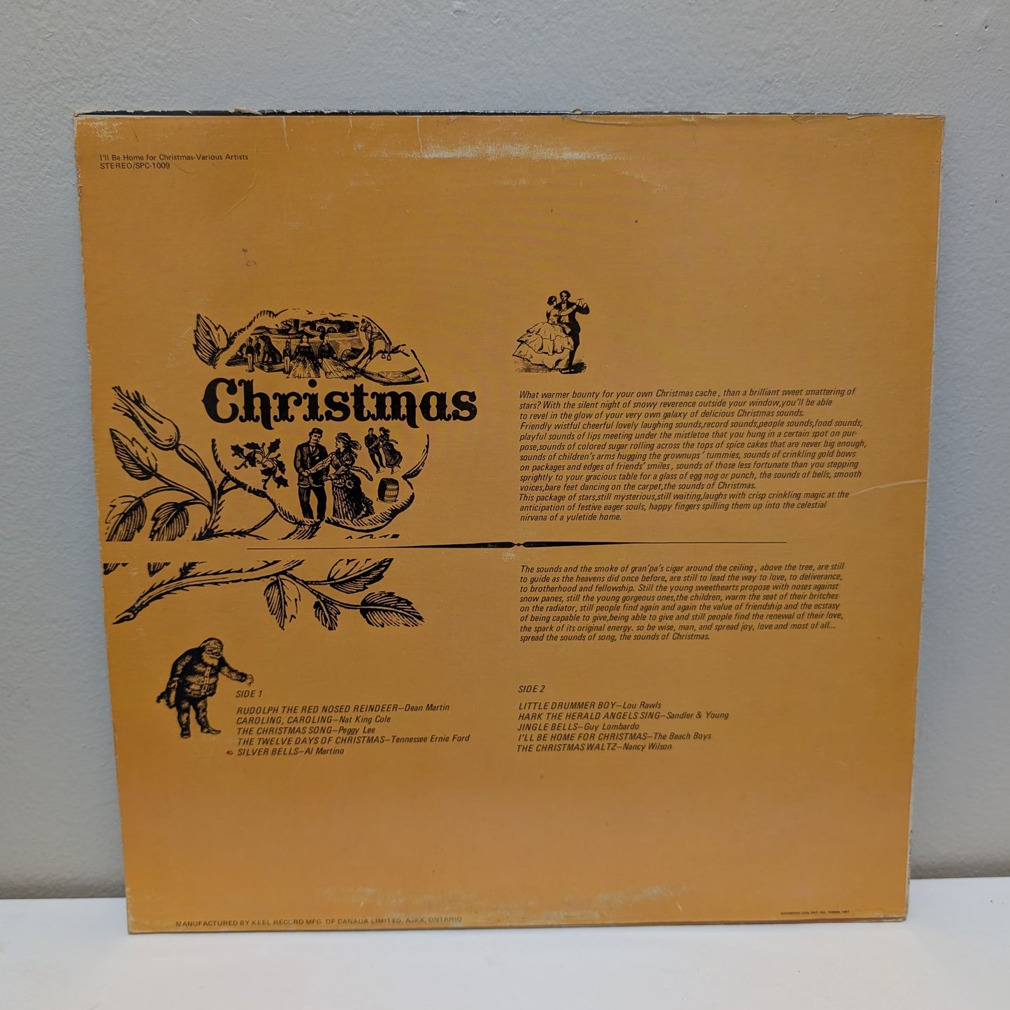 Various Artists I'll Be Home For Christmas LP (Pickwick, 1976)
