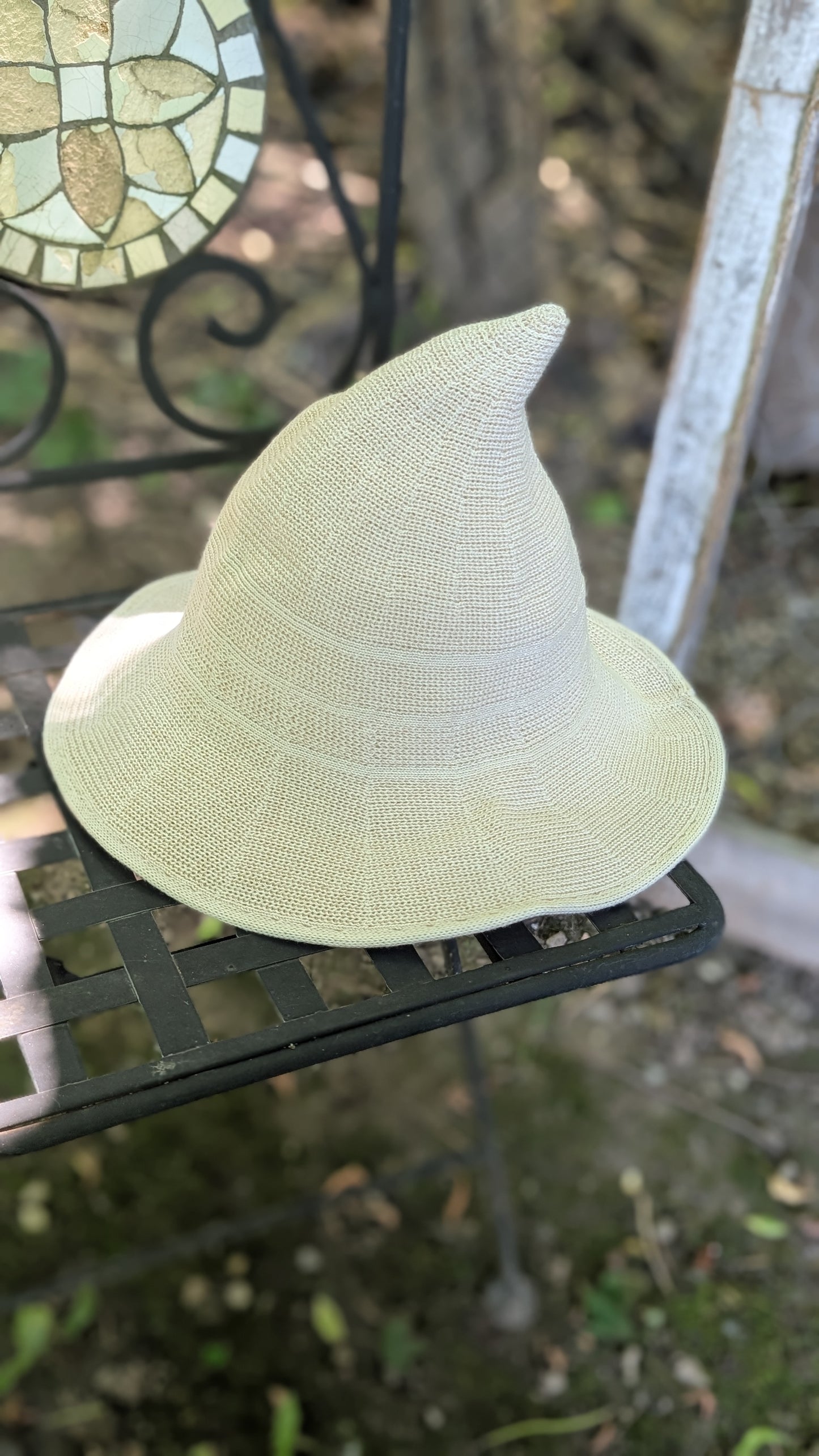 Knit witch hat