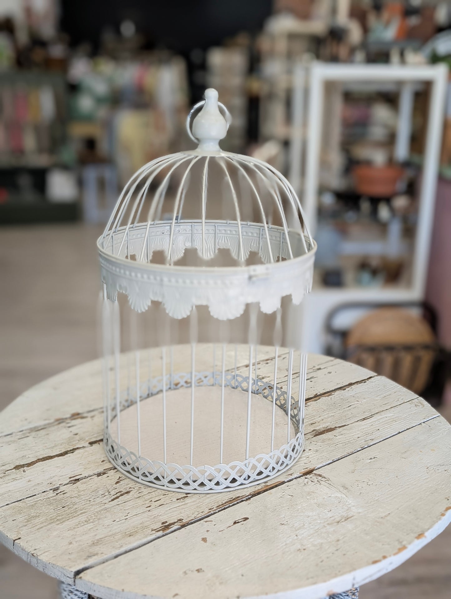 Large White Bird cage