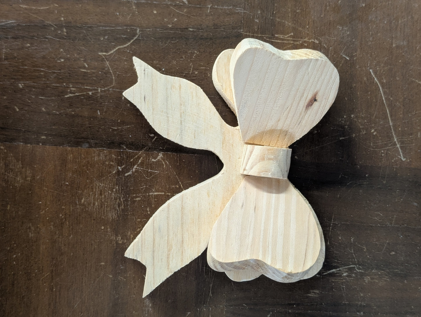 Wooden bow unfinished