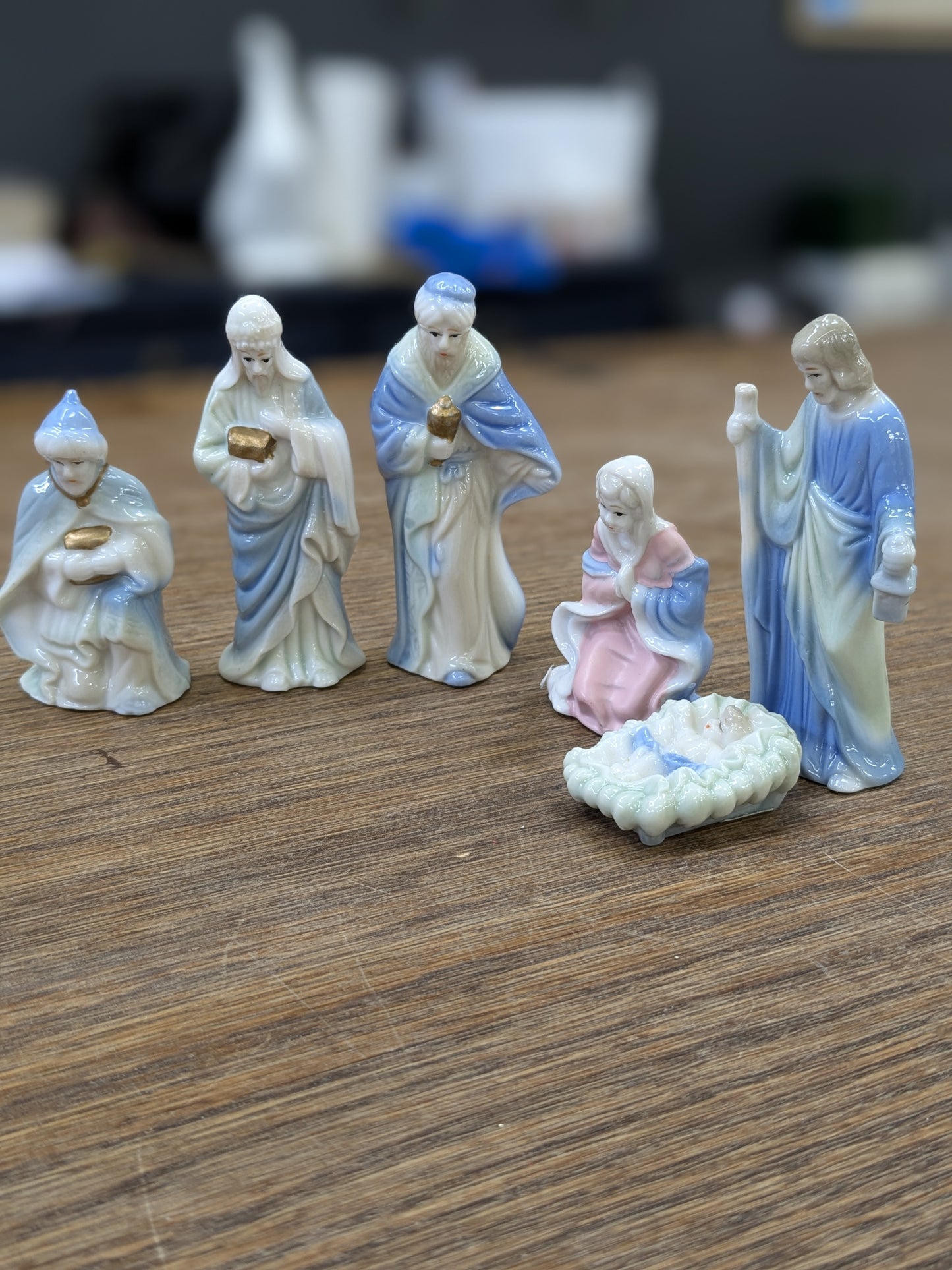 Mini nativity scene