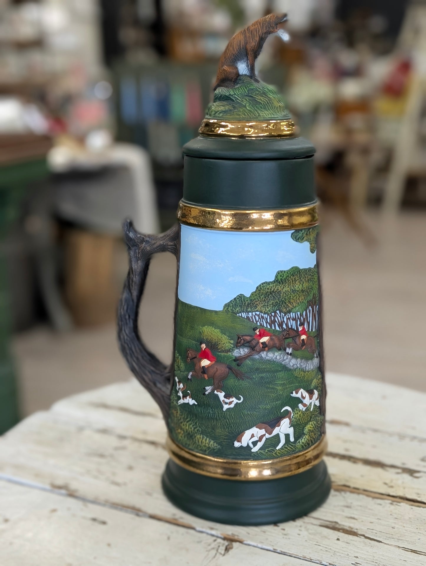 Ceramic large beer stien