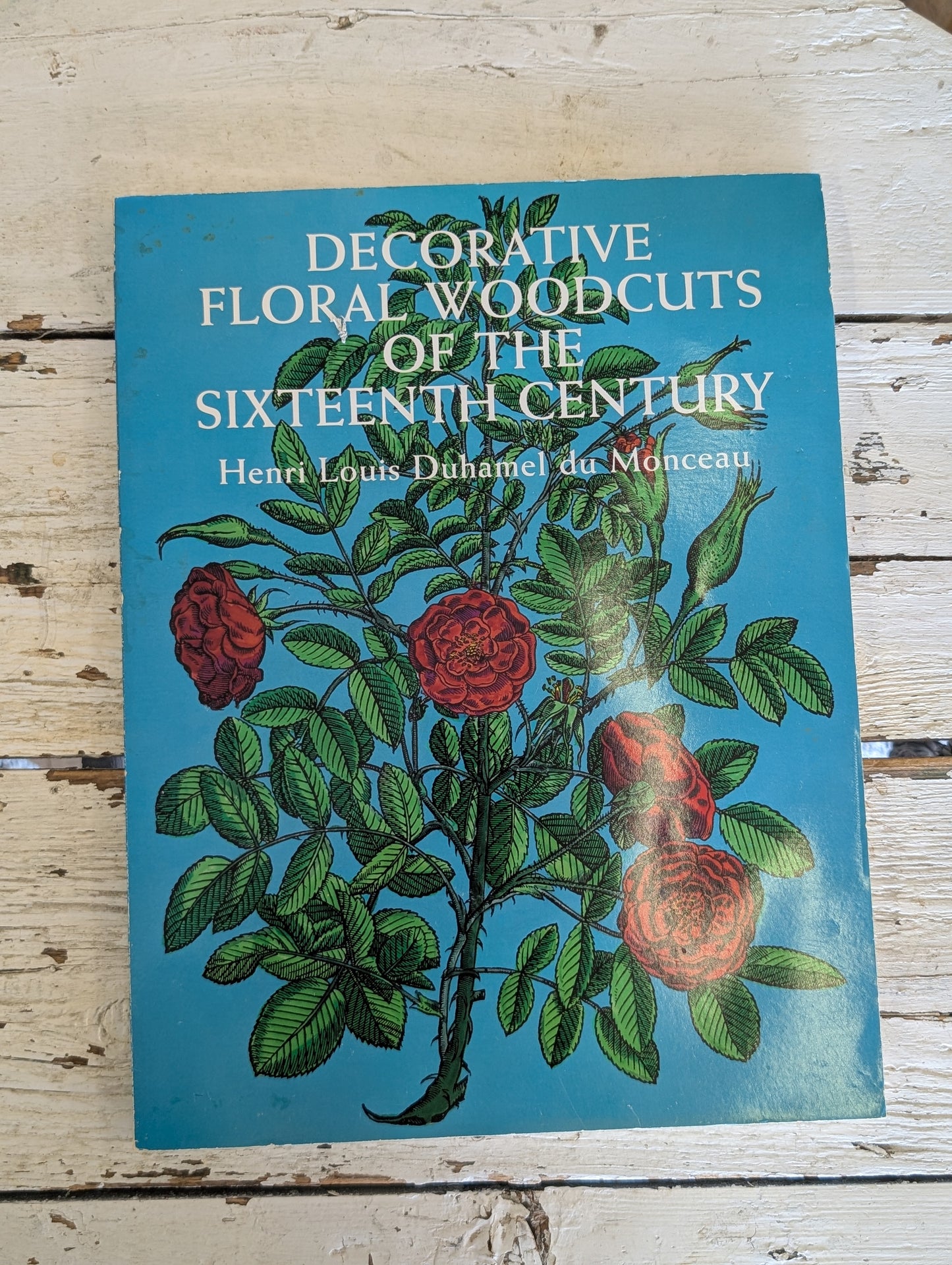 Decorative floral woodcuts