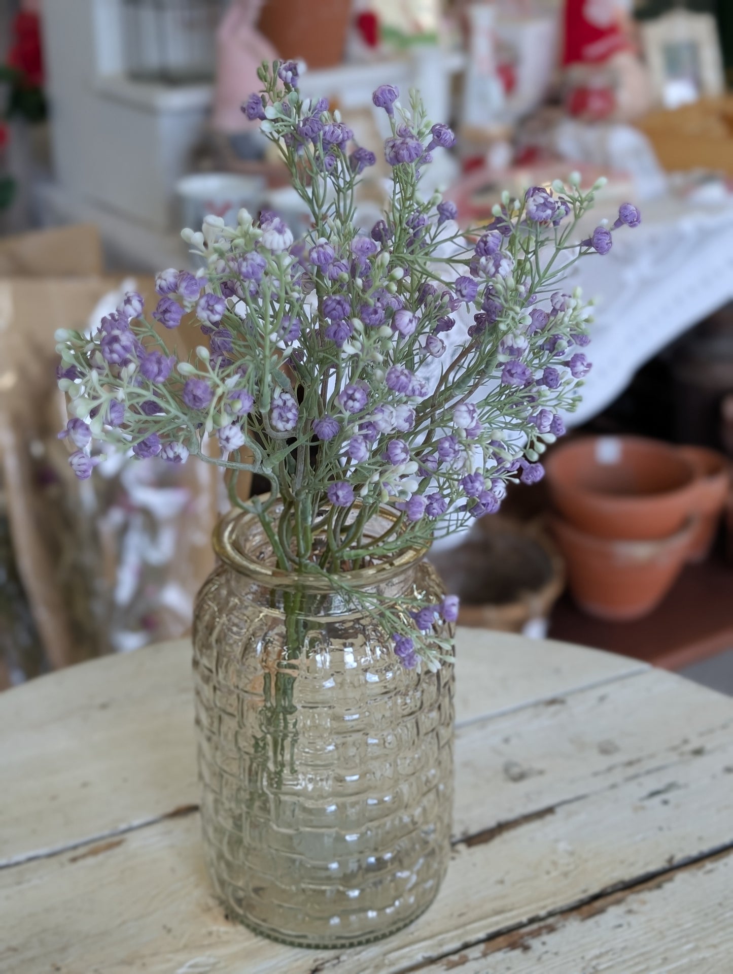 Lavender Baby's breath Bundle
