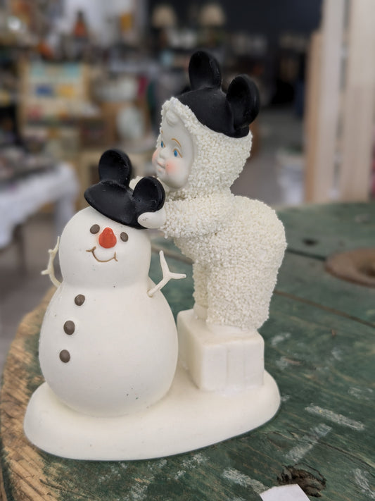 Dept 56 Snowbabies "Be Like Mickey Too - preloved