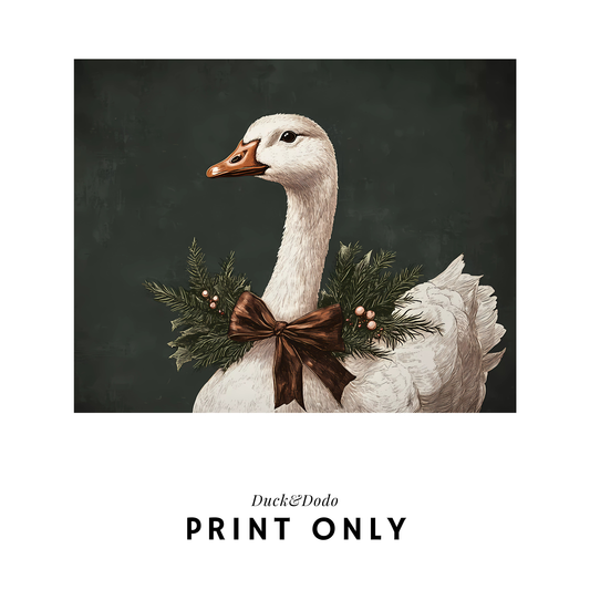 Holiday Swam Print