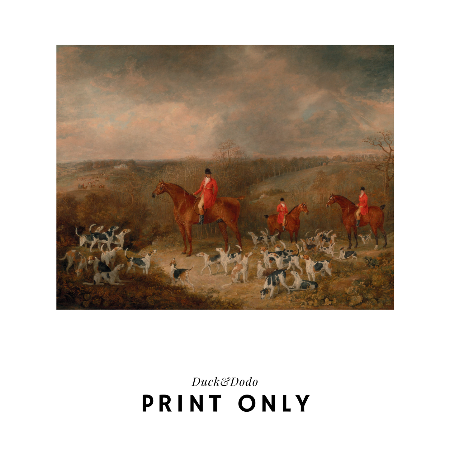 Fox Hunt Print