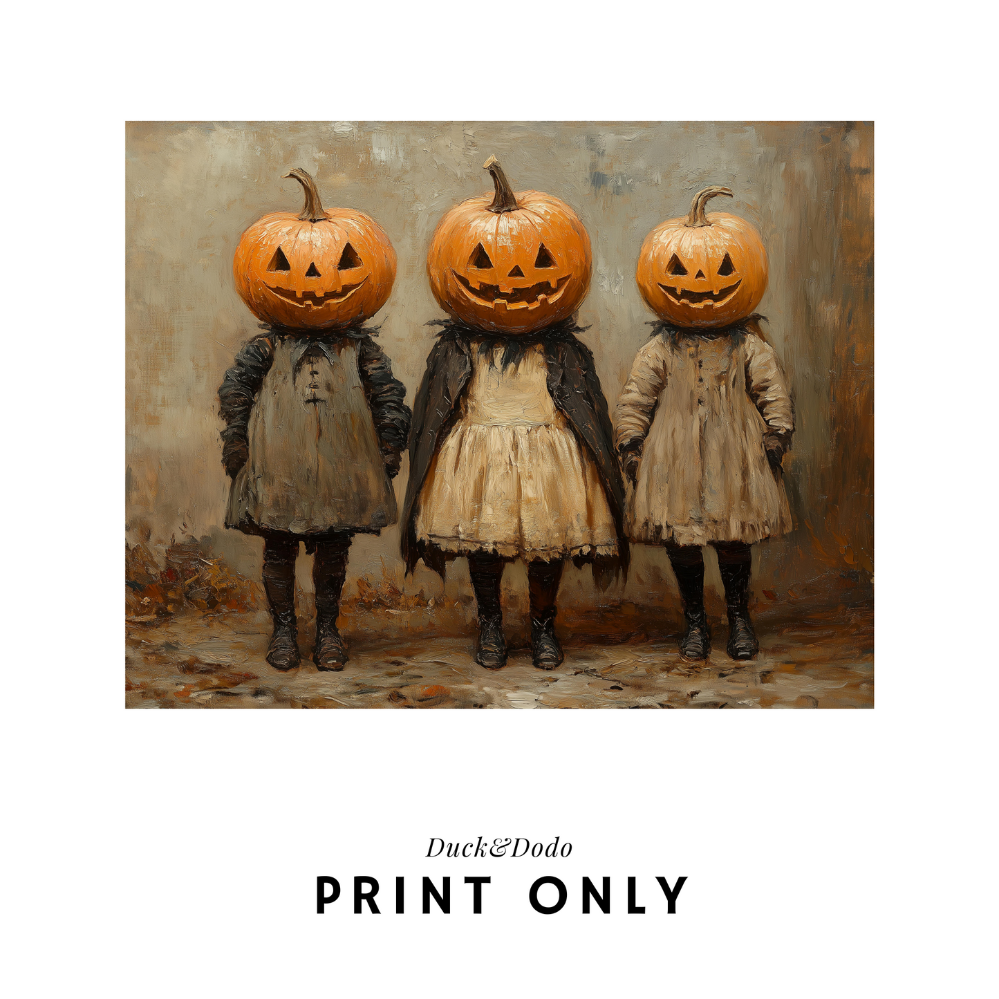 Pumpkin Children Print