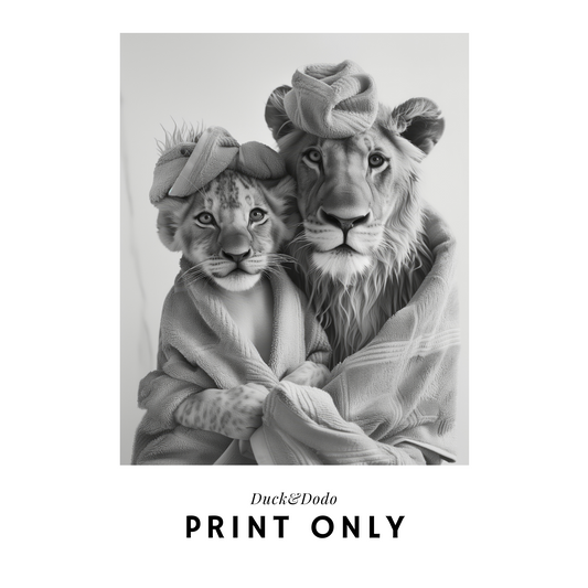 Lionesses Print