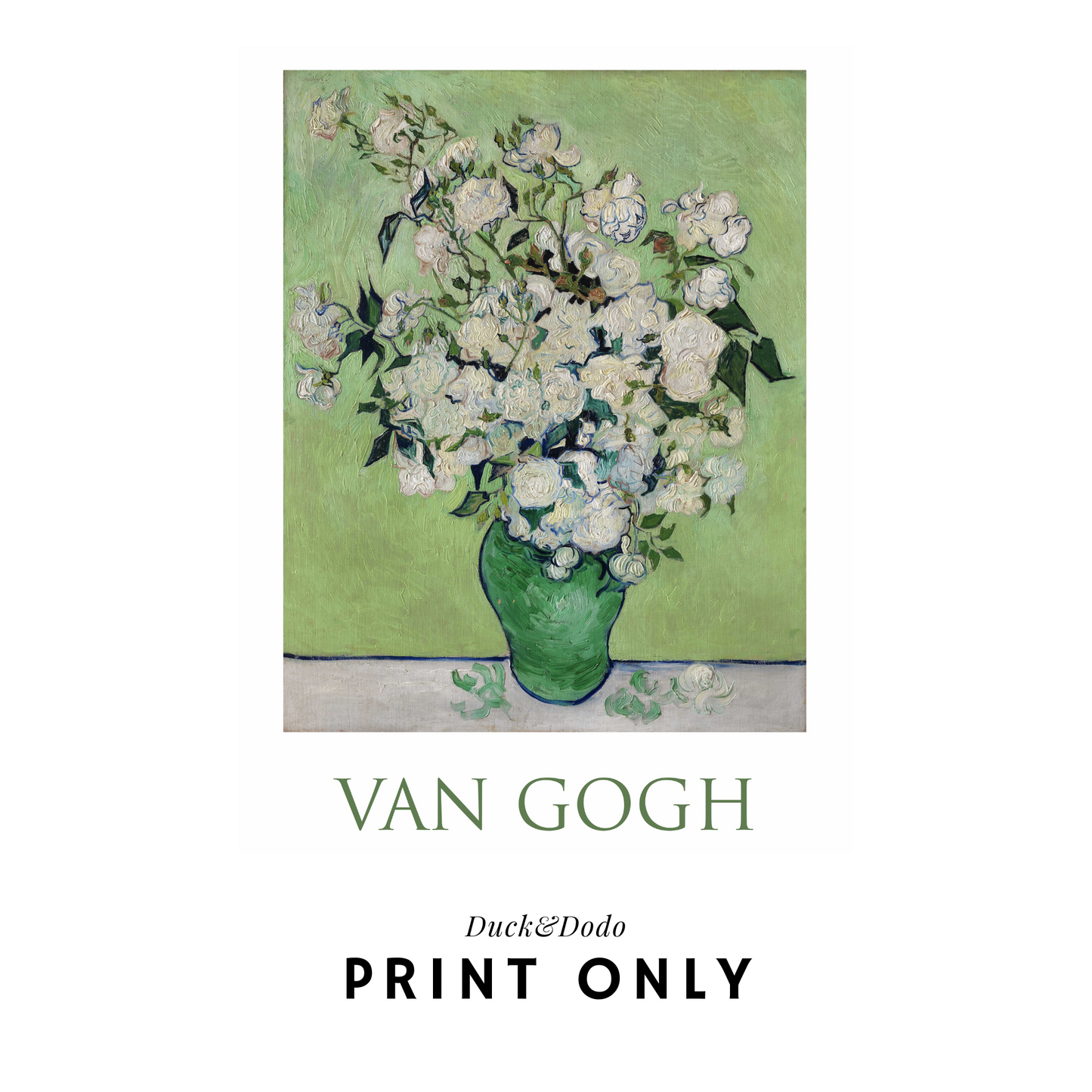 Van Gogh Print - Green