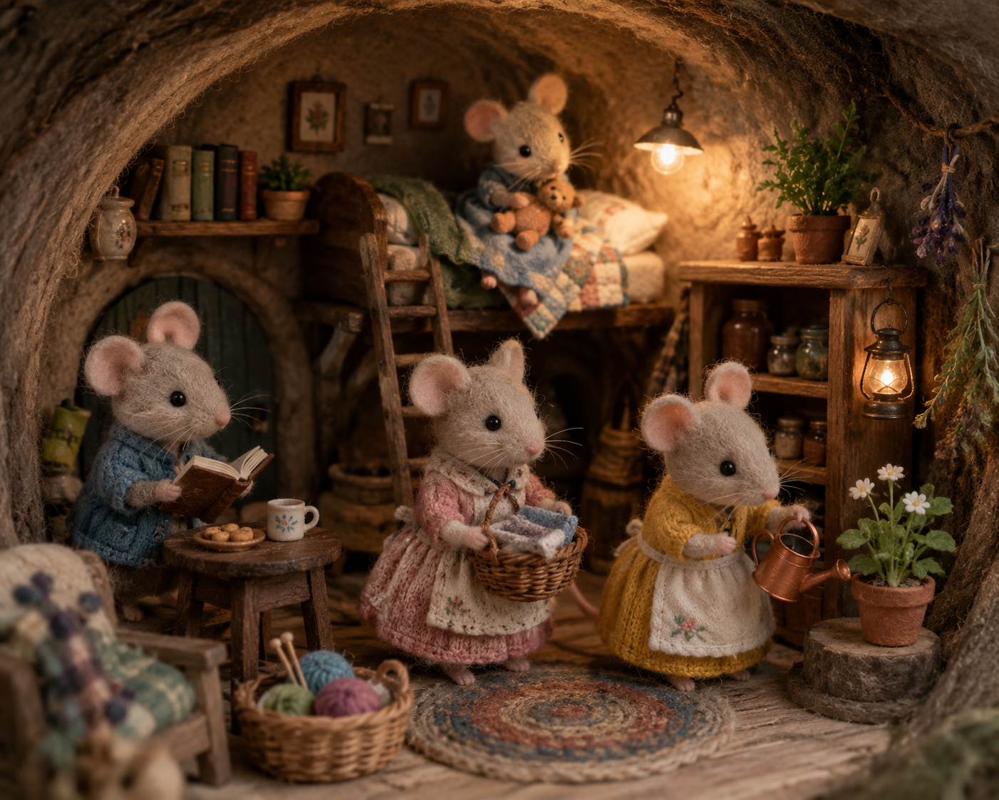 Felt Mice Collection
