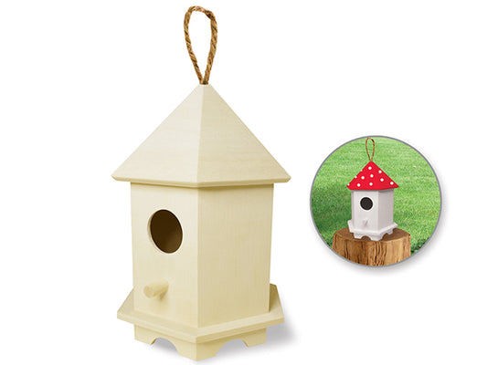 6.5" Birdhouse - Gazebo