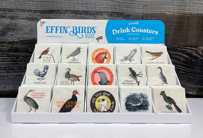 Effin' Birds Coasters