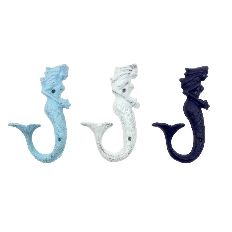 Cast Iron Mermaid Hook